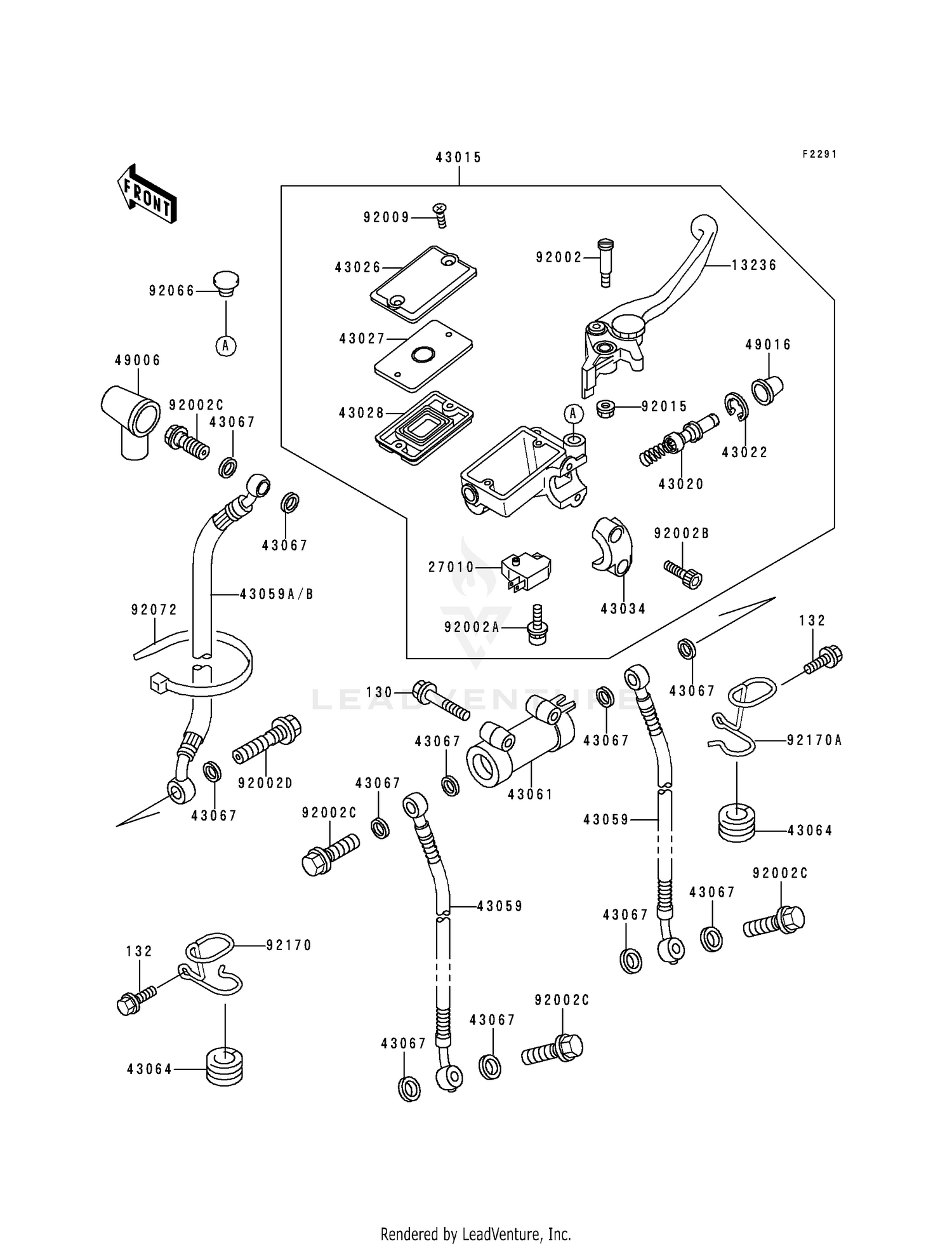 FRONT MASTER CYLINDER