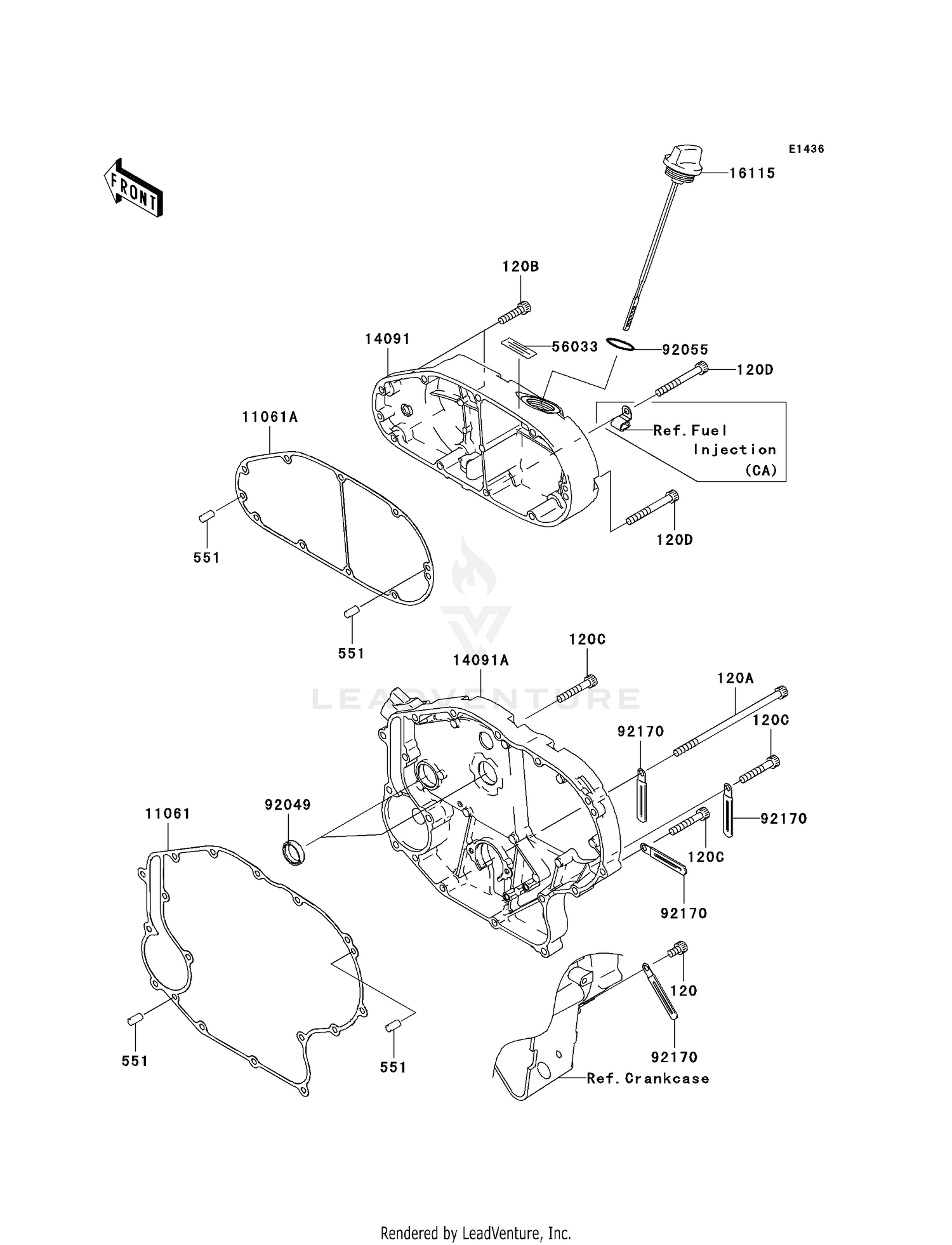 RIGHT ENGINE COVER(S)