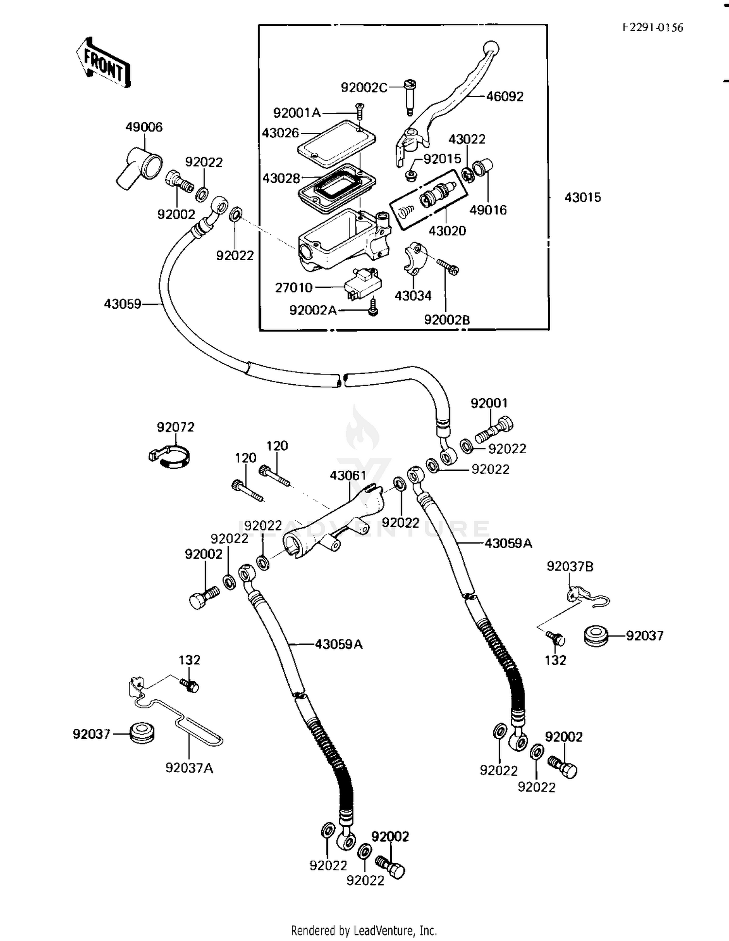 FRONT MASTER CYLINDER