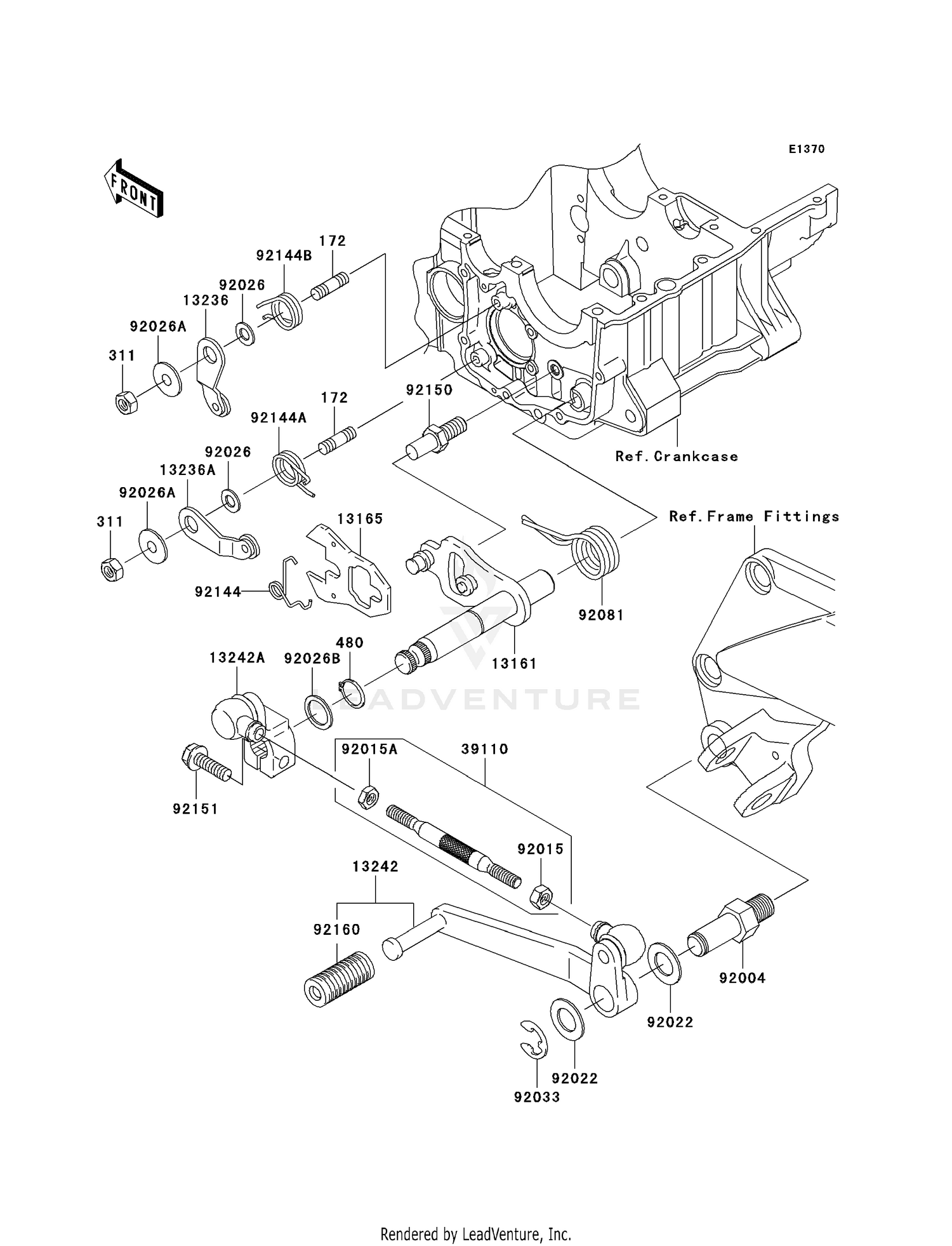 GEAR CHANGE MECHANISM