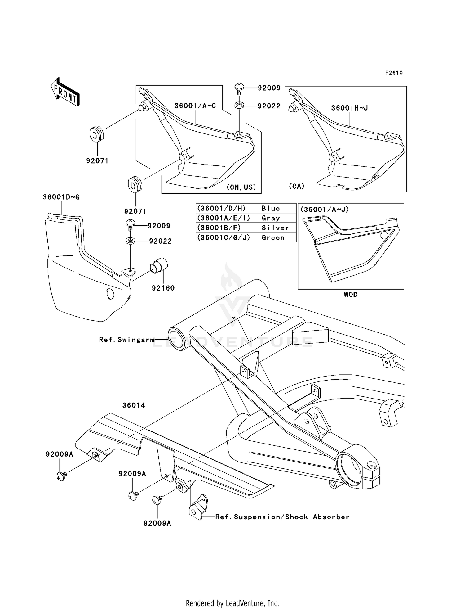 SIDE COVERS/CHAIN COVER