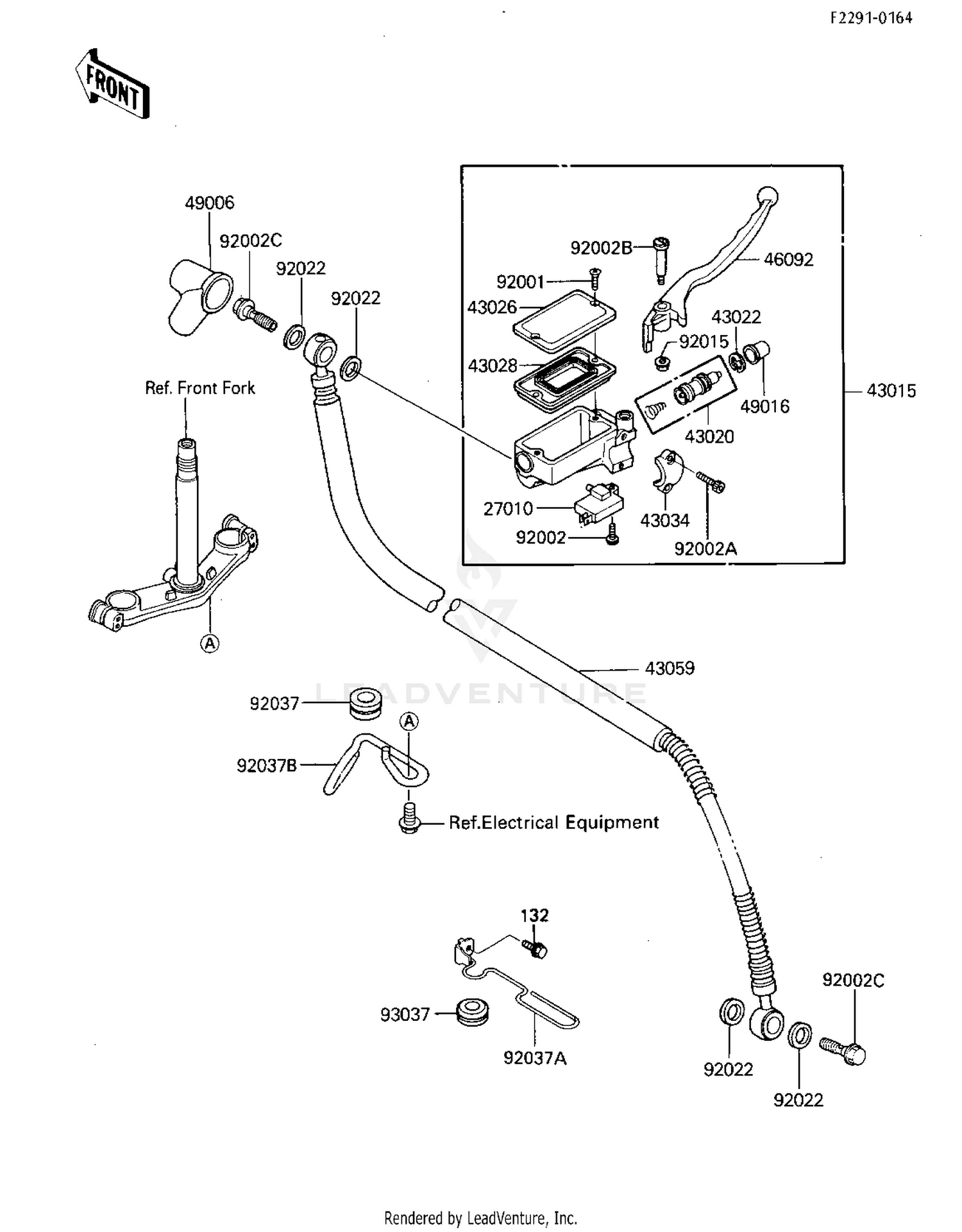 FRONT MASTER CYLINDER
