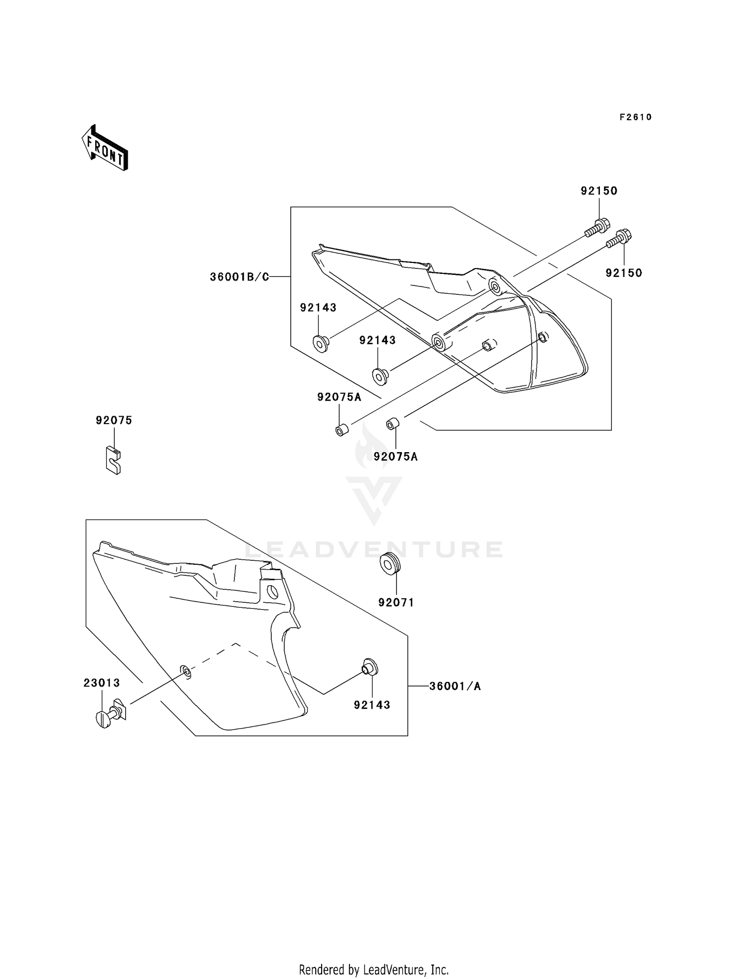 SIDE COVERS/CHAIN COVER