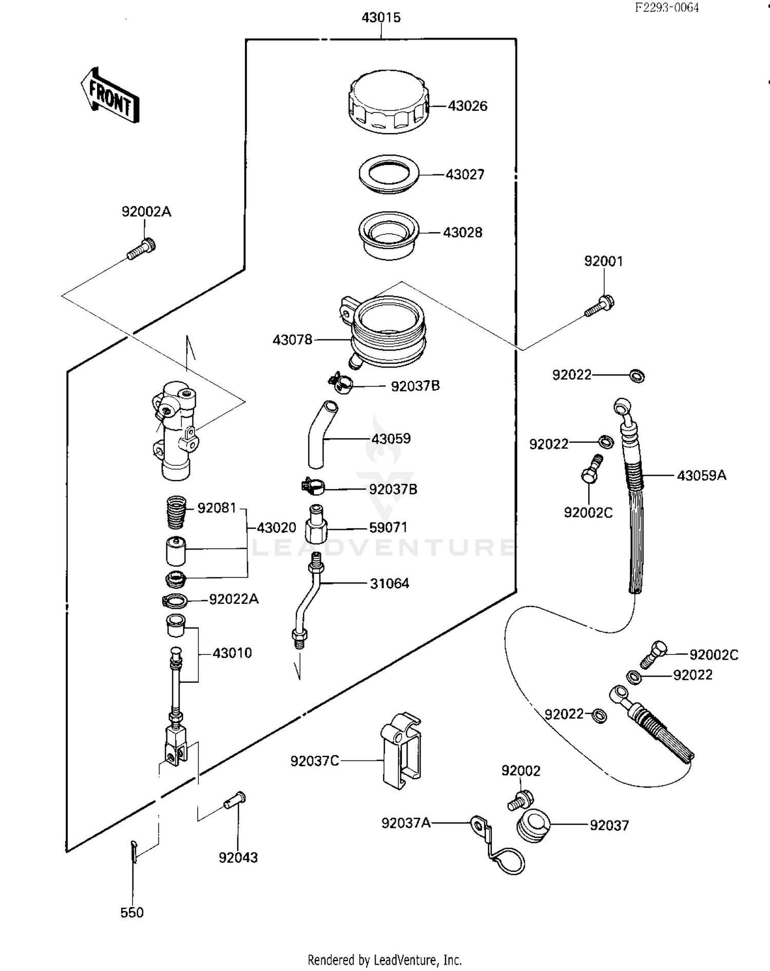 REAR MASTER CYLINDER
