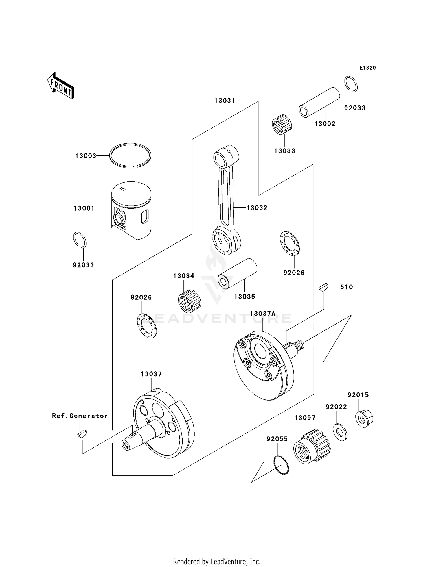 CRANKSHAFT/PISTON(S)