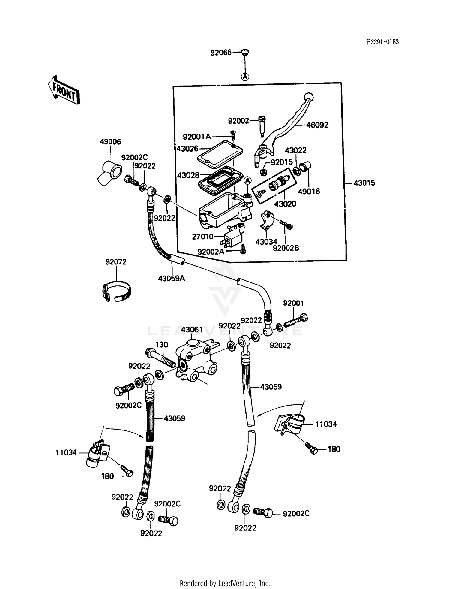 FRONT MASTER CYLINDER