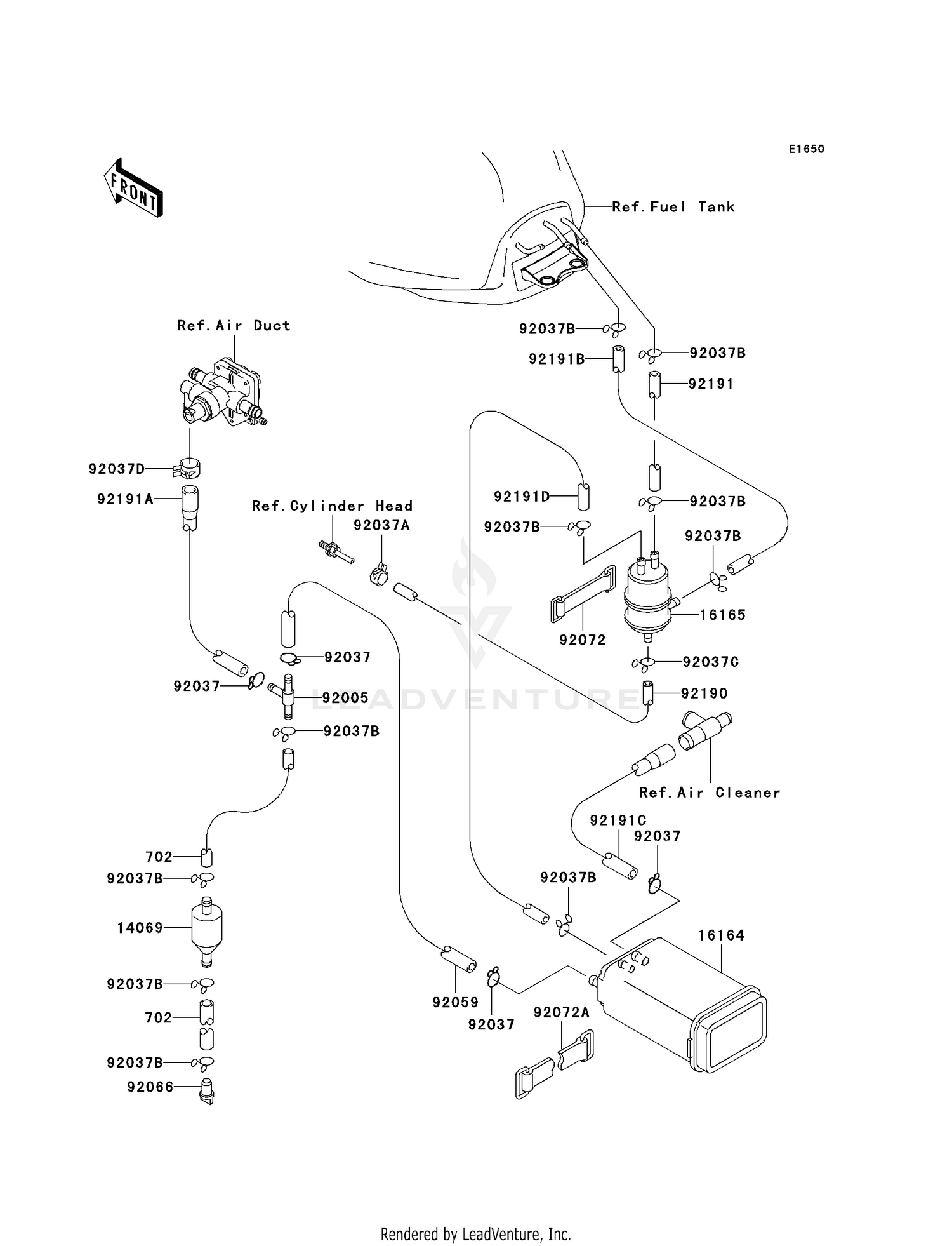 FUEL EVAPORATIVE SYSTEM
