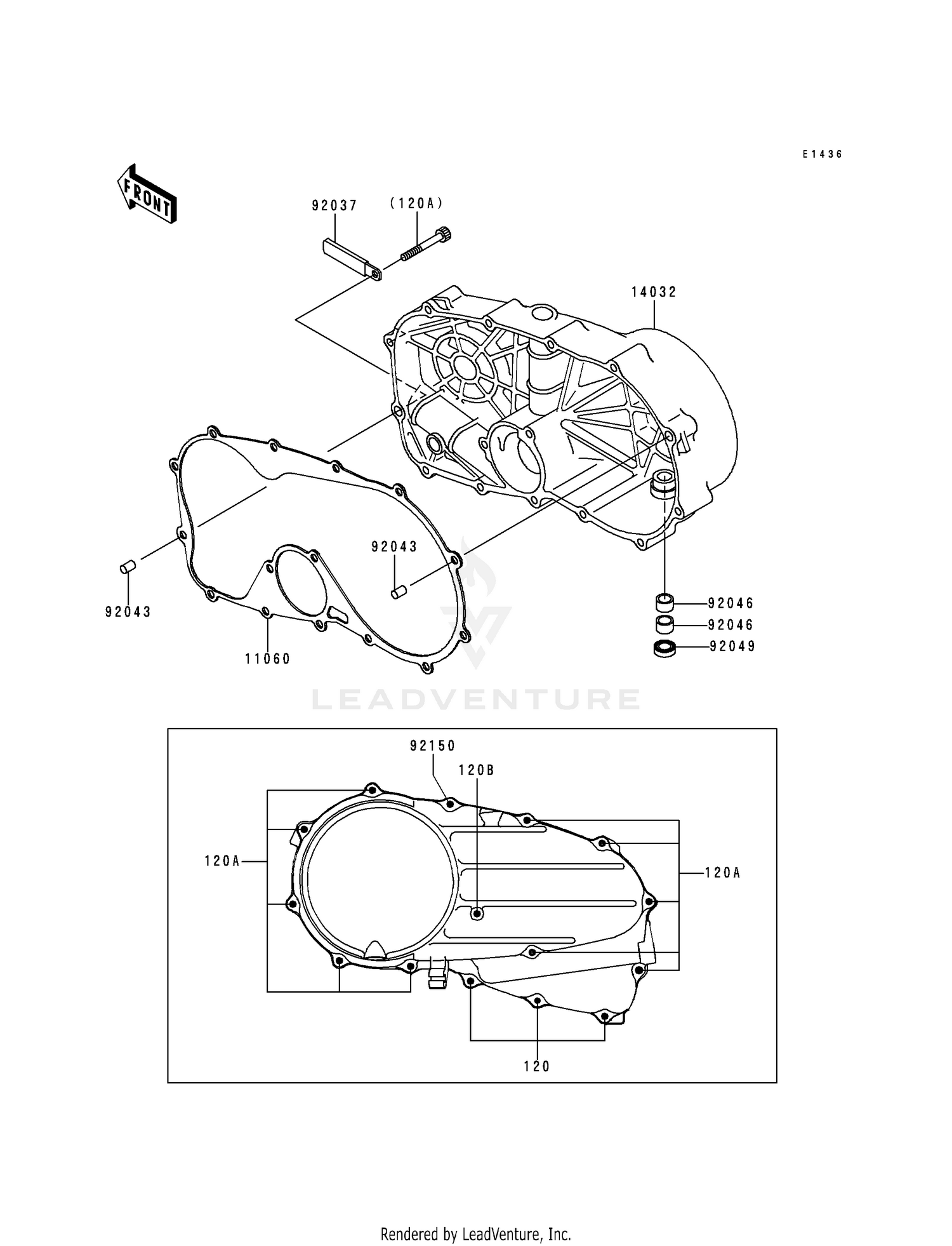 RIGHT ENGINE COVER(S)