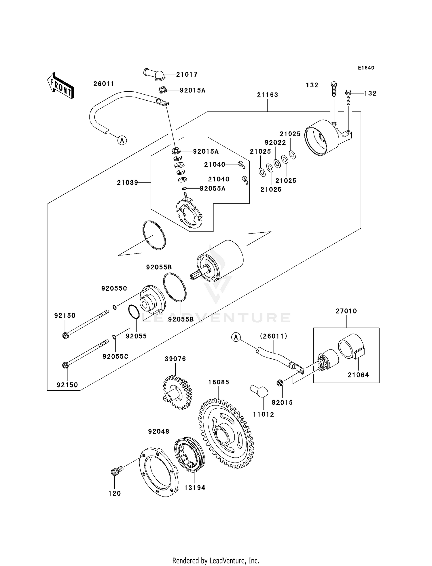 STARTER MOTOR (C6F-C8F)