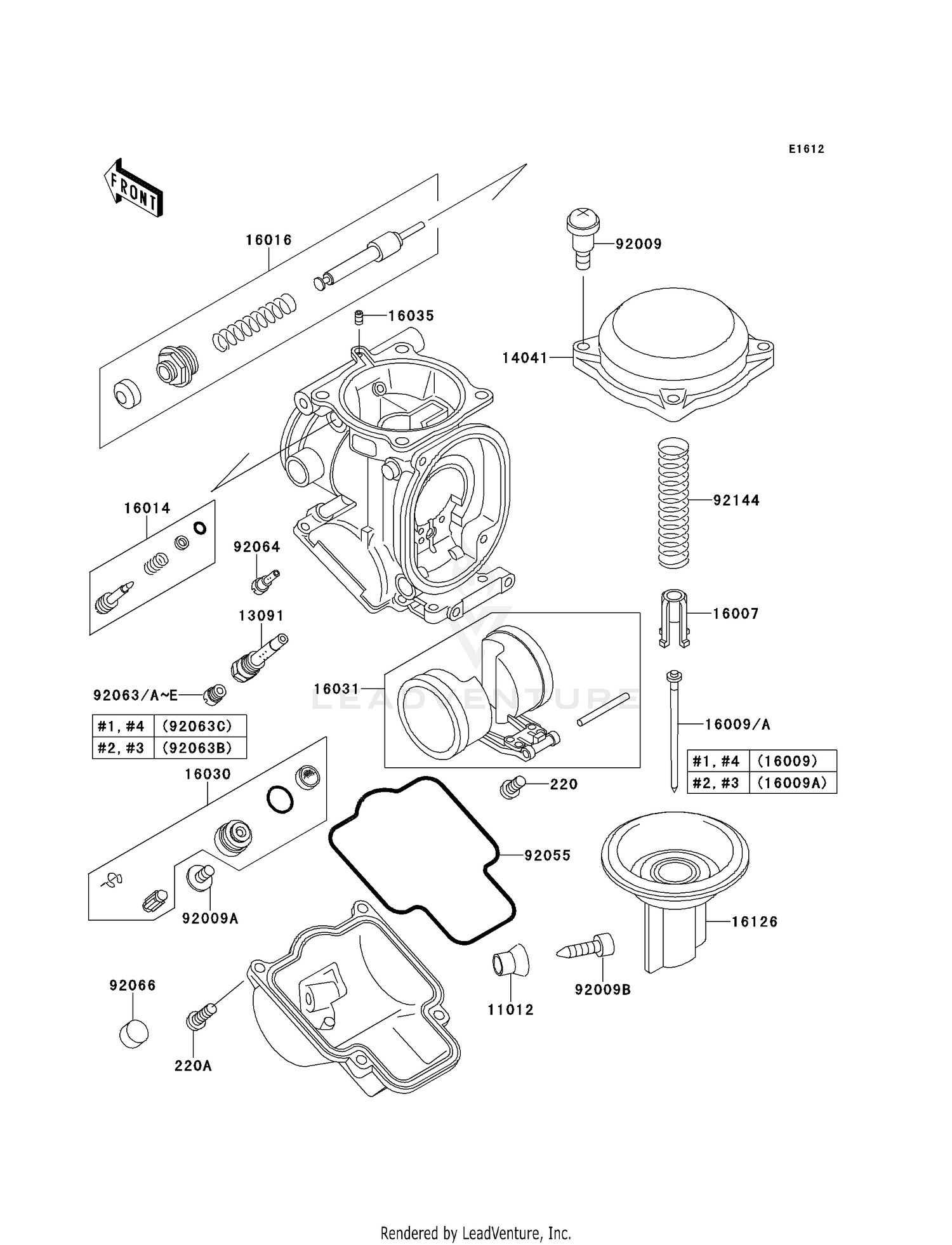 CARBURETOR PARTS