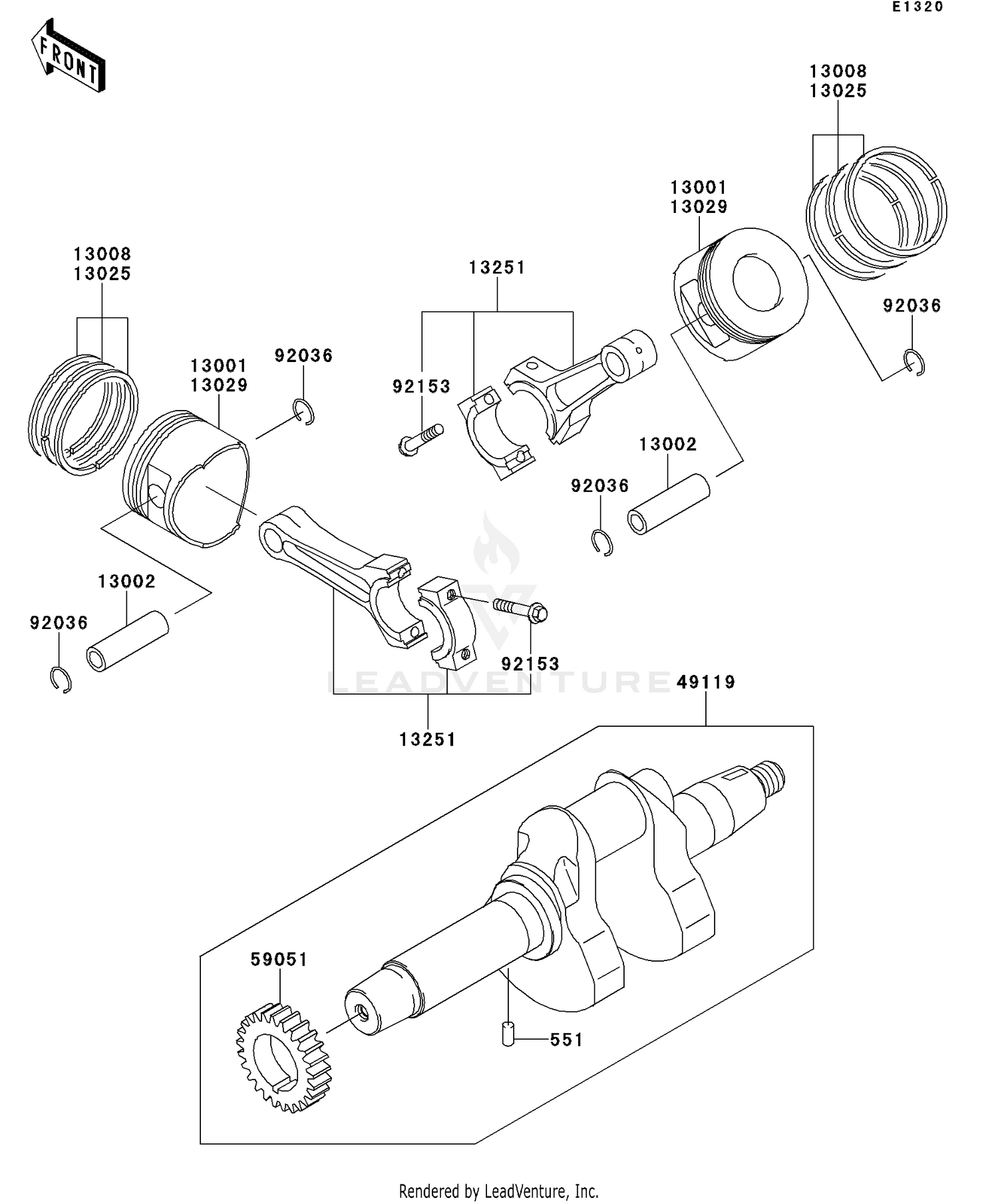 Crankshaft/Piston(s)