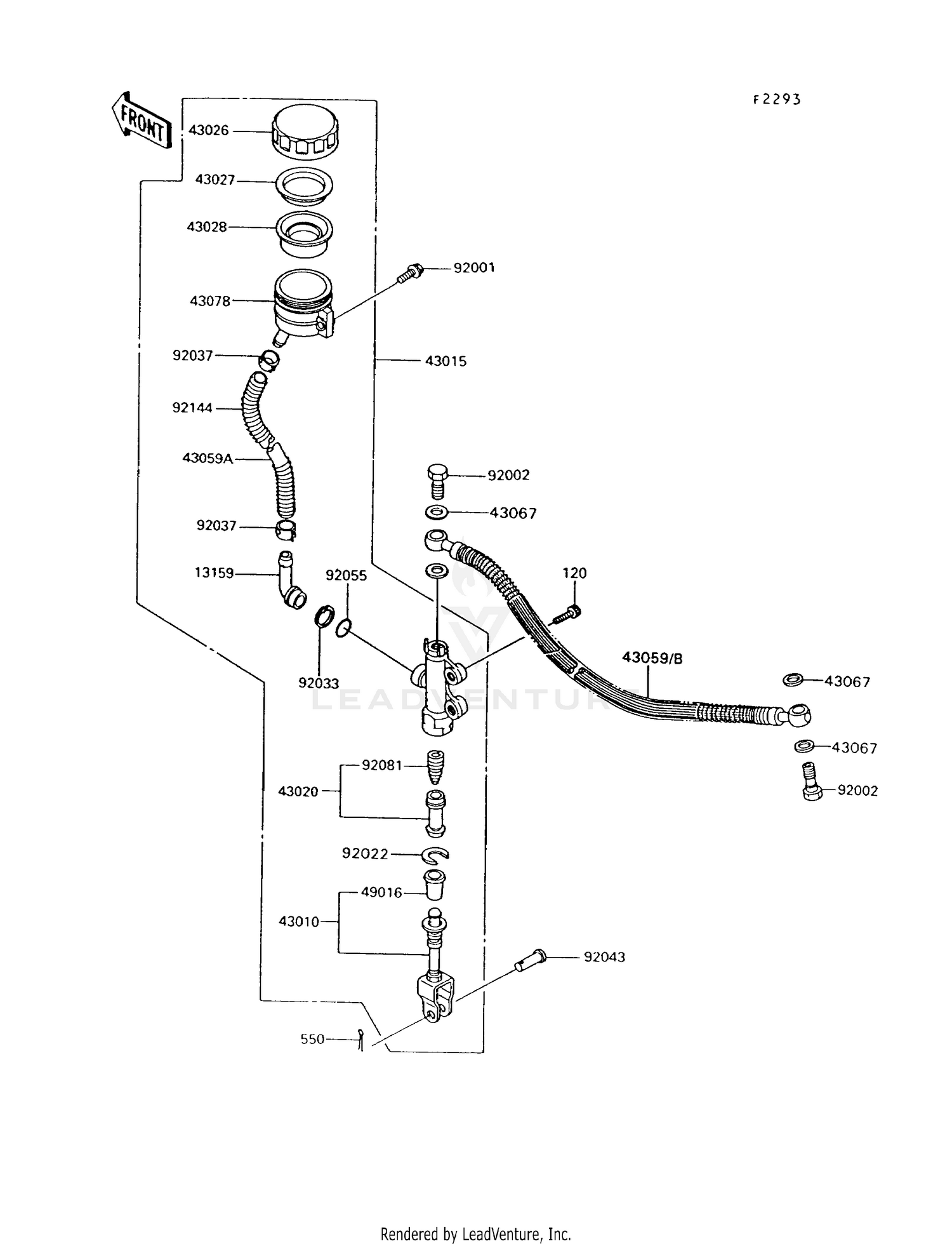 REAR MASTER CYLINDER