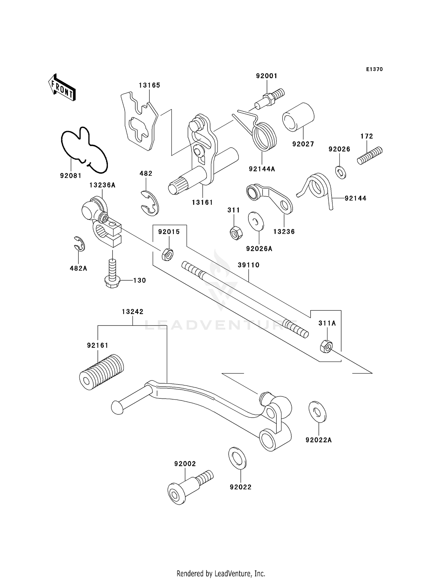 GEAR CHANGE MECHANISM