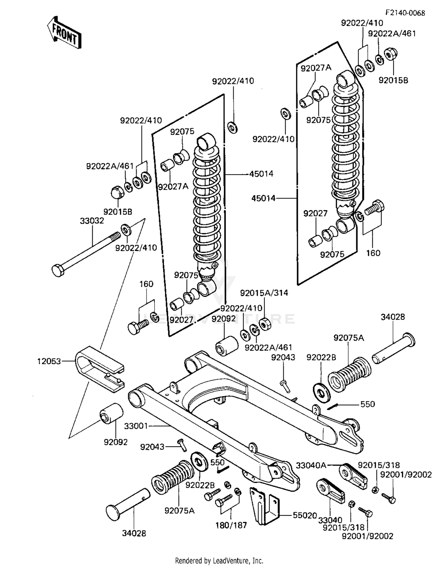 SWING ARM/SHOCK ABSORBERS