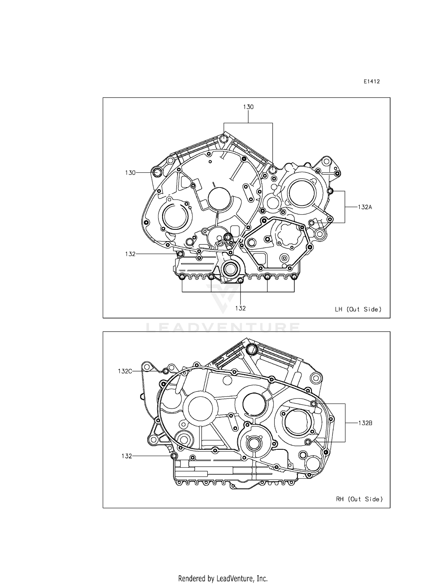 CRANKCASE BOLT PATTERN