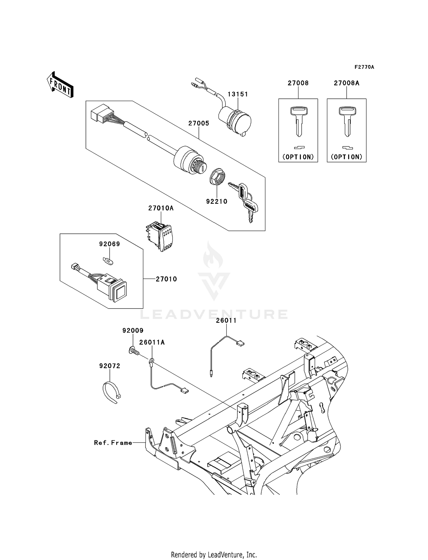 IGNITION SWITCH (FDF)
