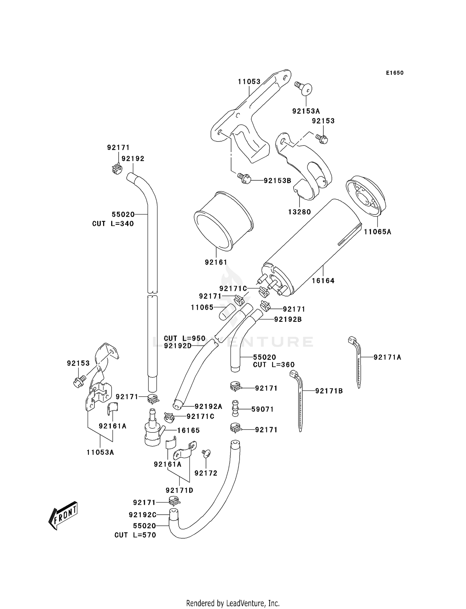 FUEL EVAPORATIVE SYSTEM (CA)