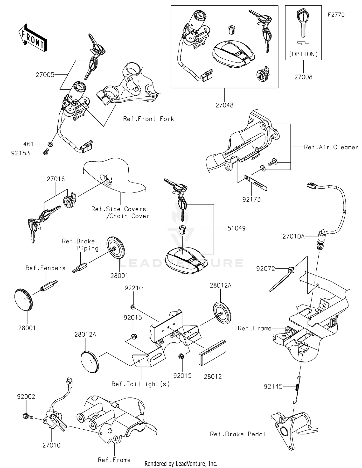 Ignition Switch/Locks/Reflectors