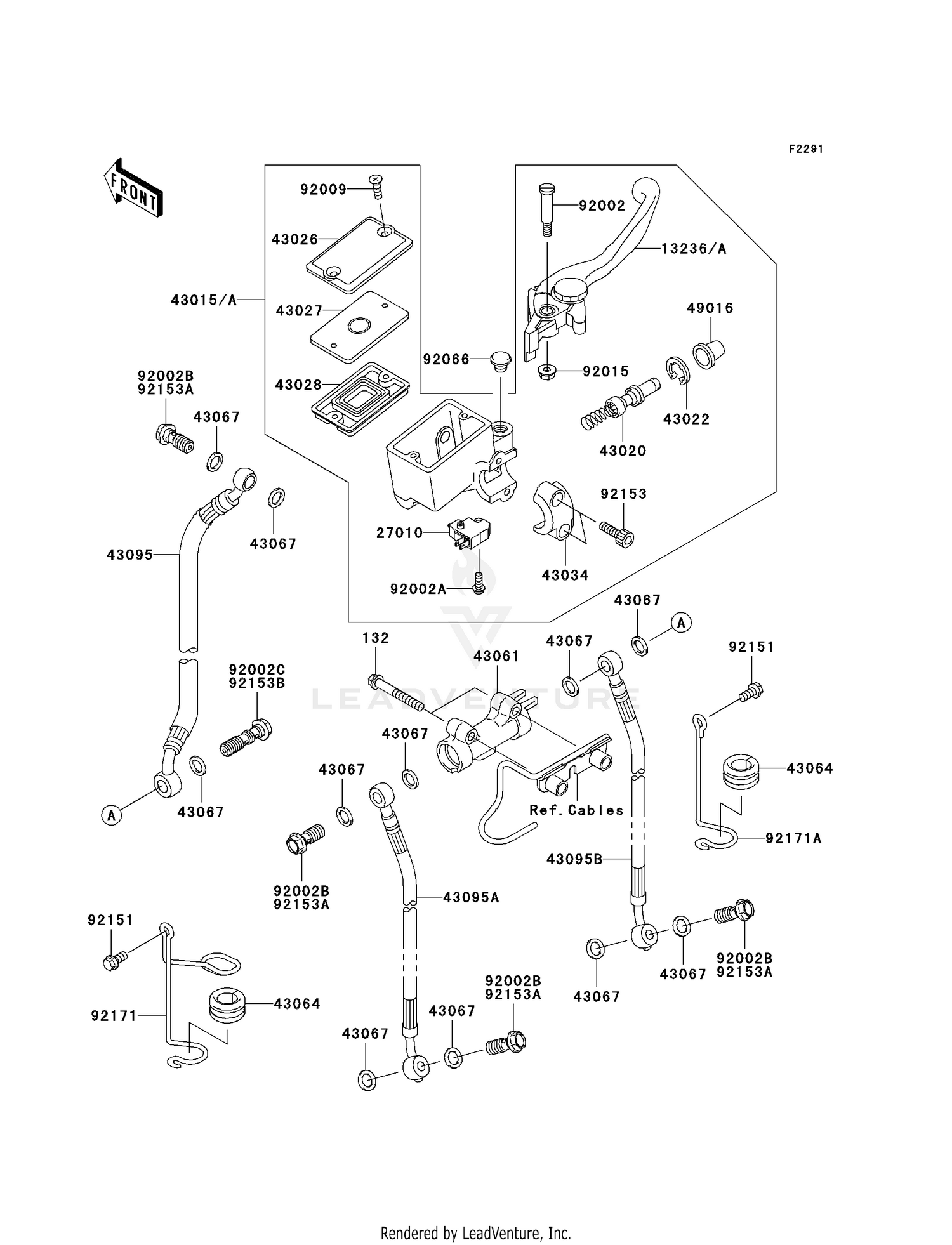 FRONT MASTER CYLINDER