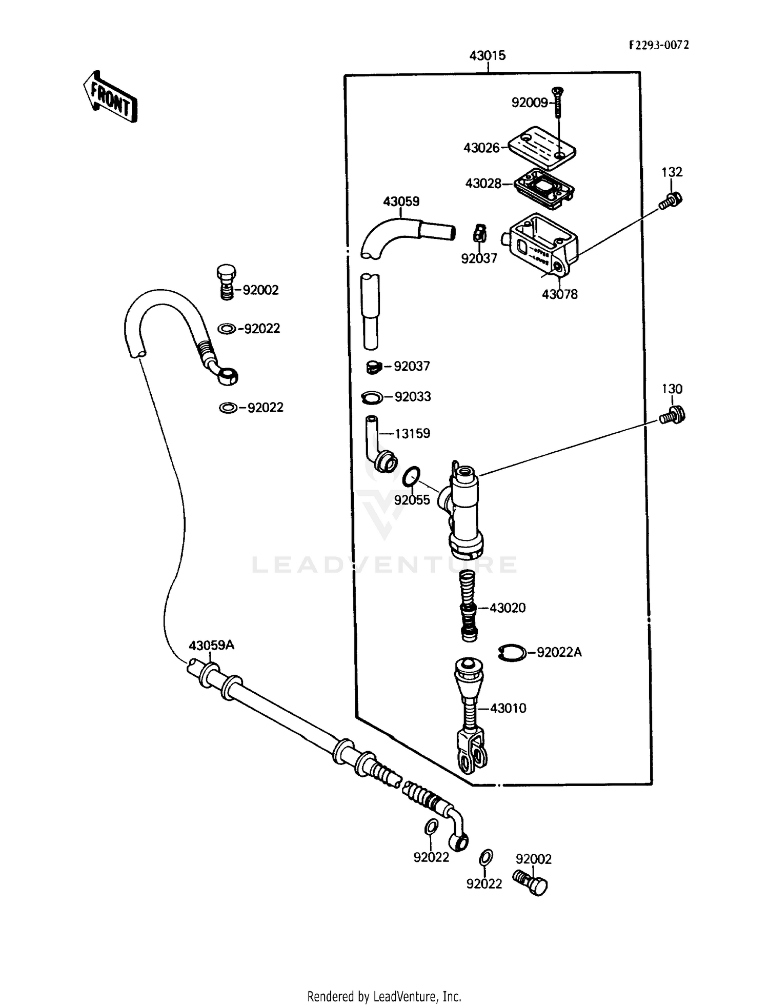 REAR MASTER CYLINDER