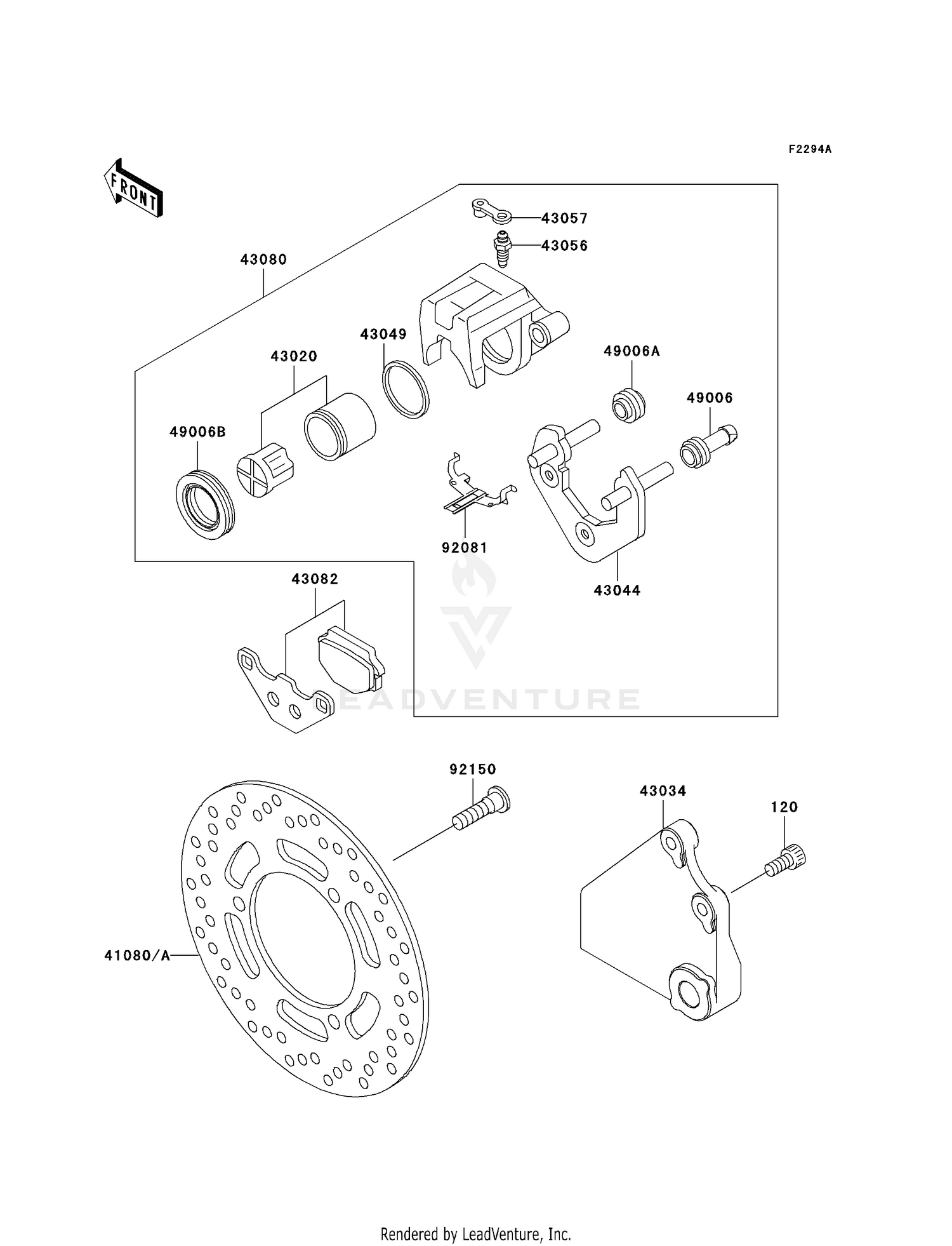 REAR BRAKE (D11/D12)