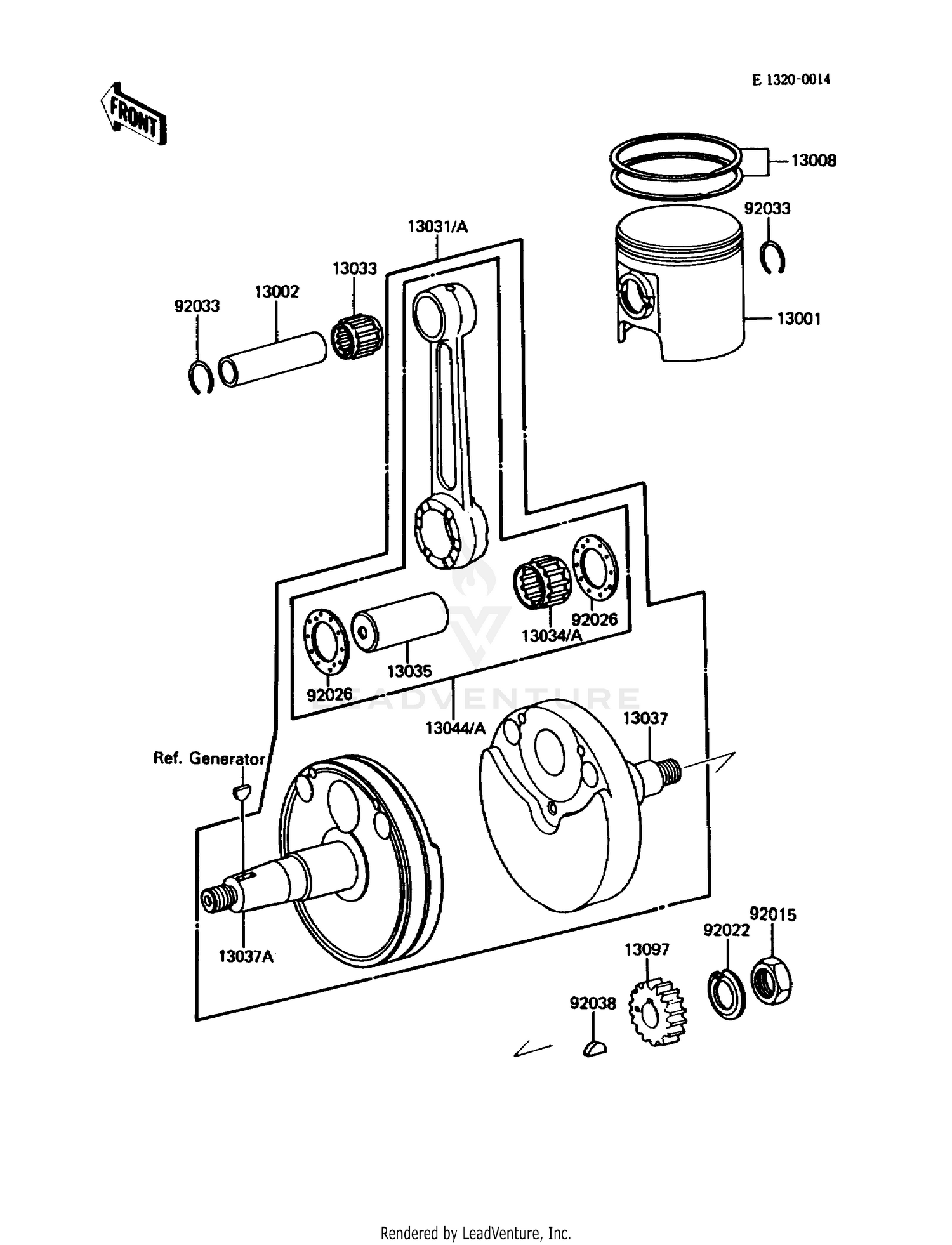 CRANKSHAFT/PISTON(S)