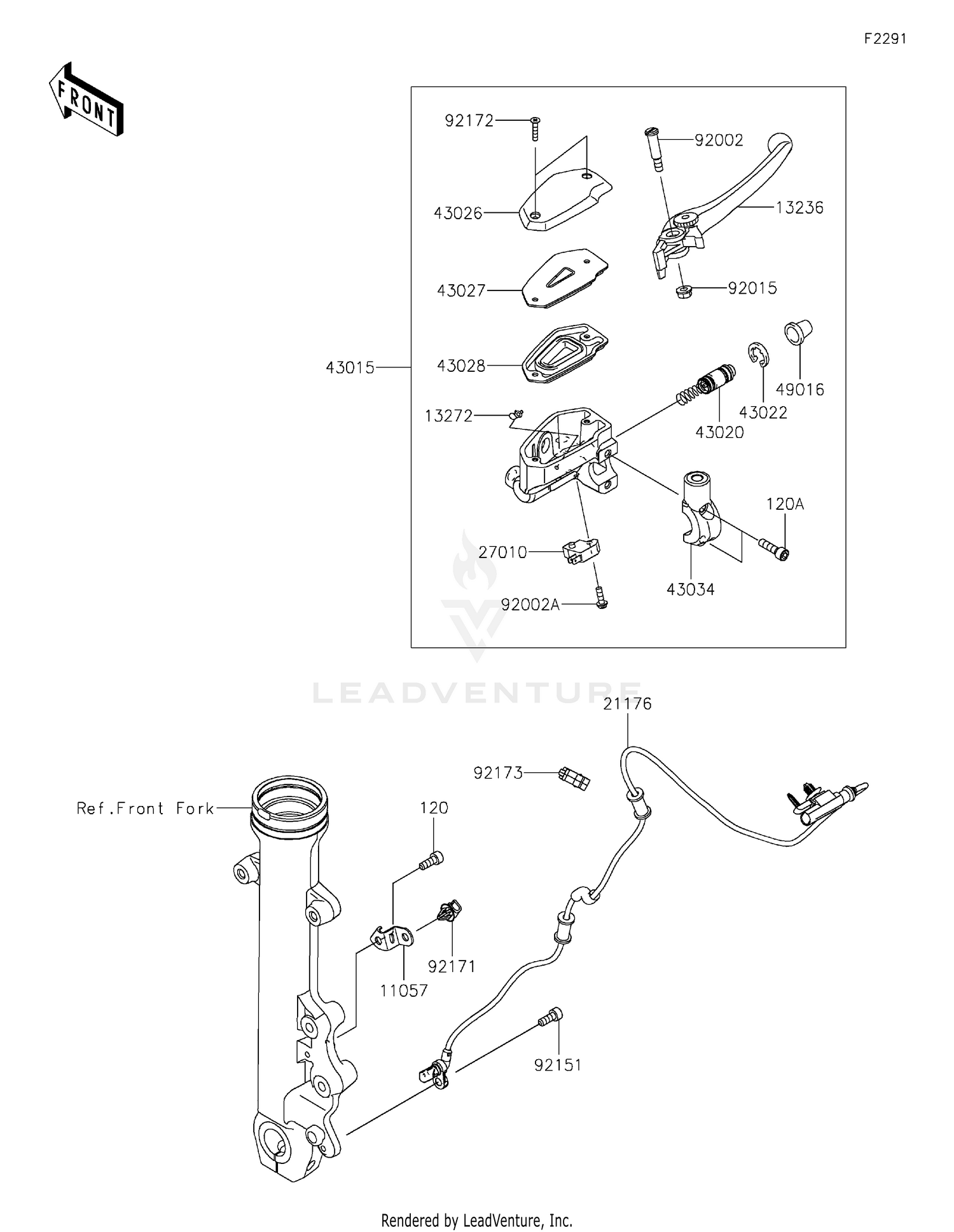 Front Master Cylinder