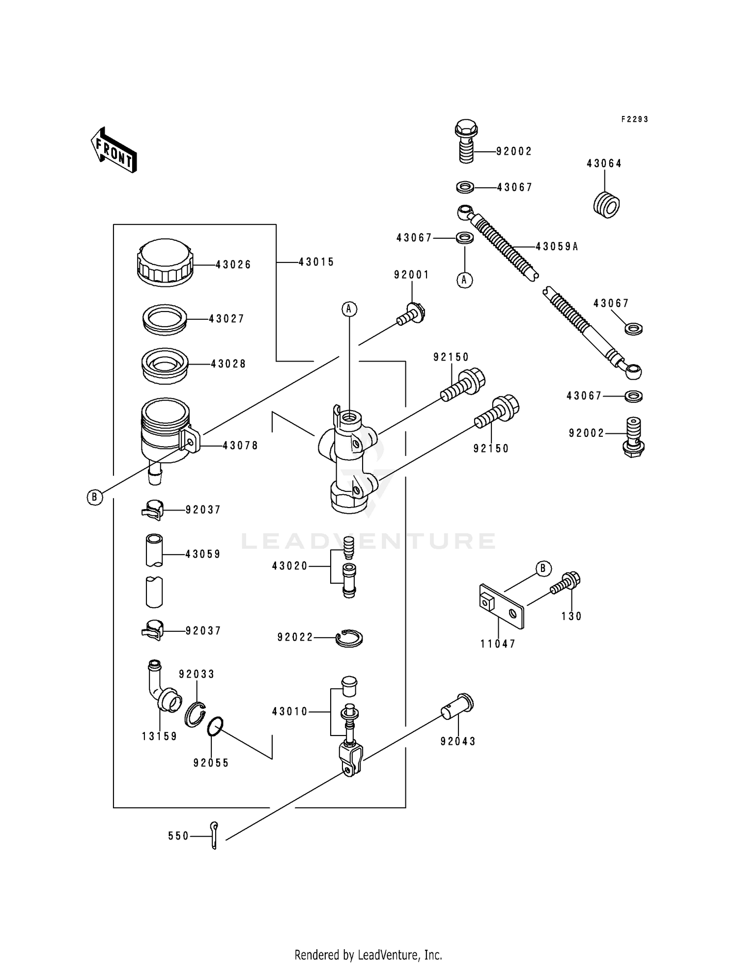 REAR MASTER CYLINDER