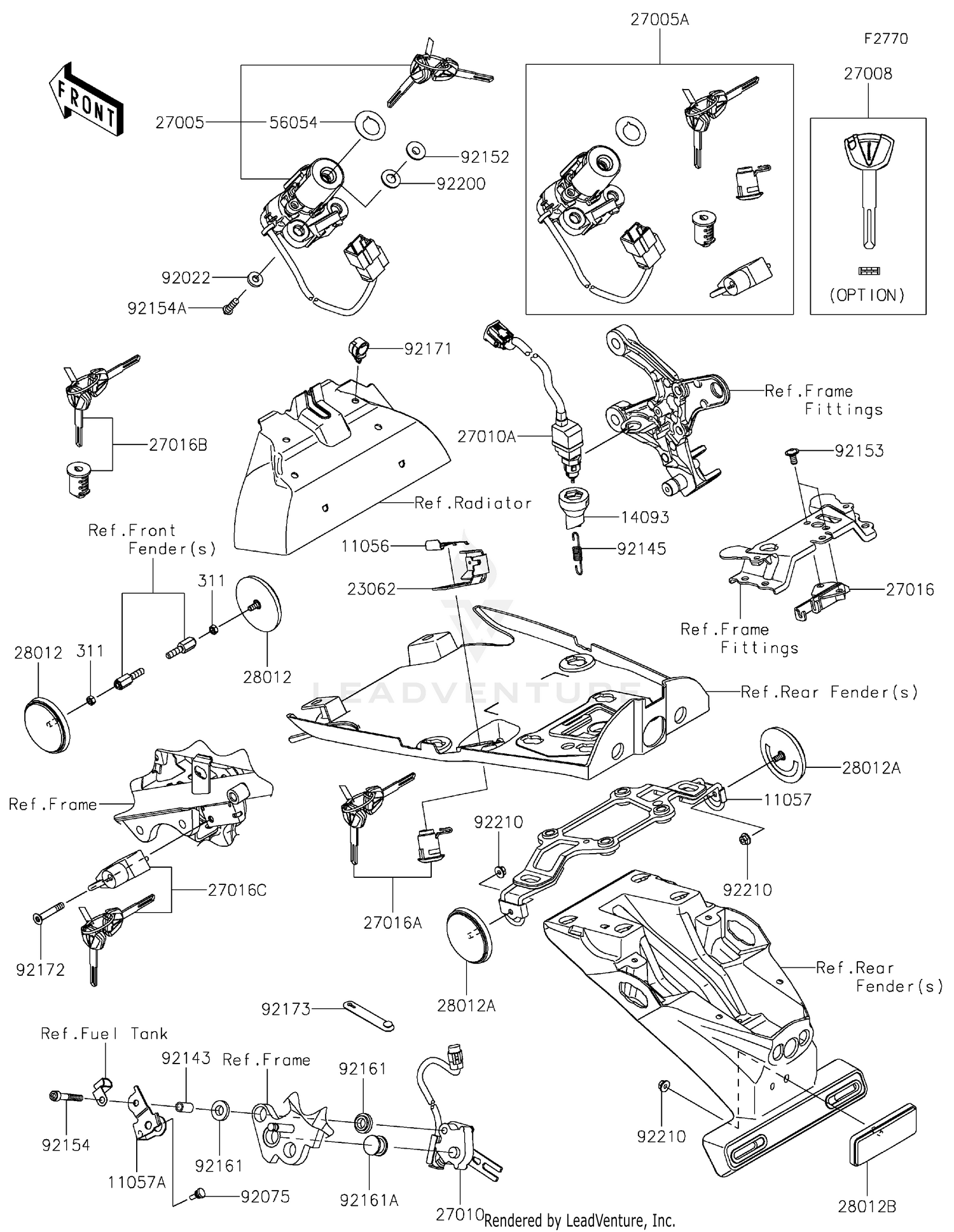 Ignition Switch/Locks/Reflectors