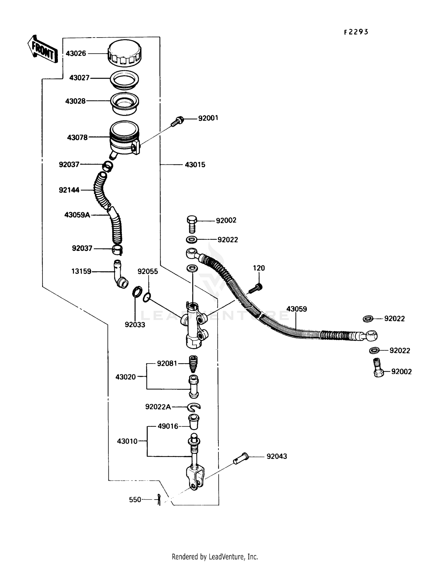 REAR MASTER CYLINDER
