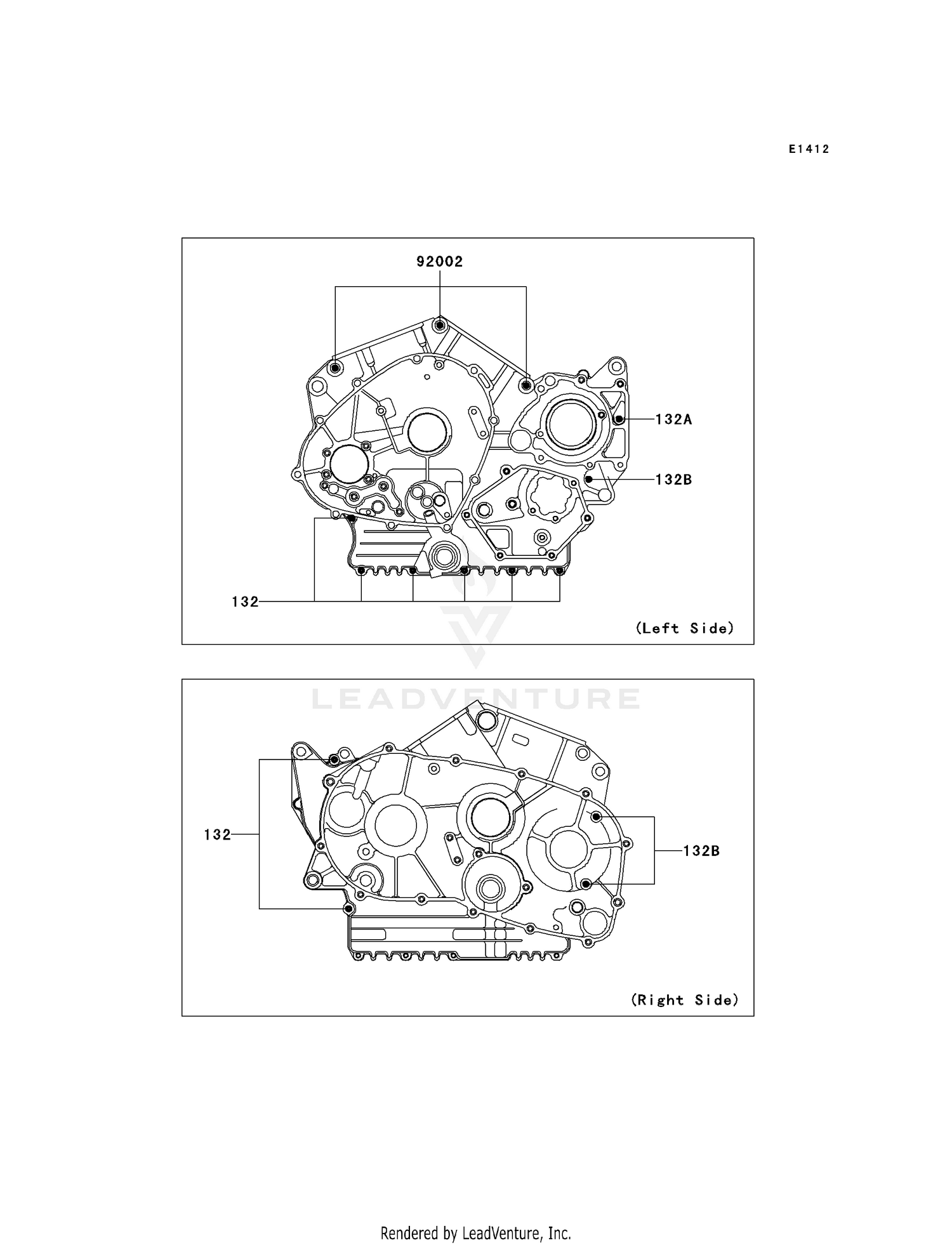 CRANKCASE BOLT PATTERN