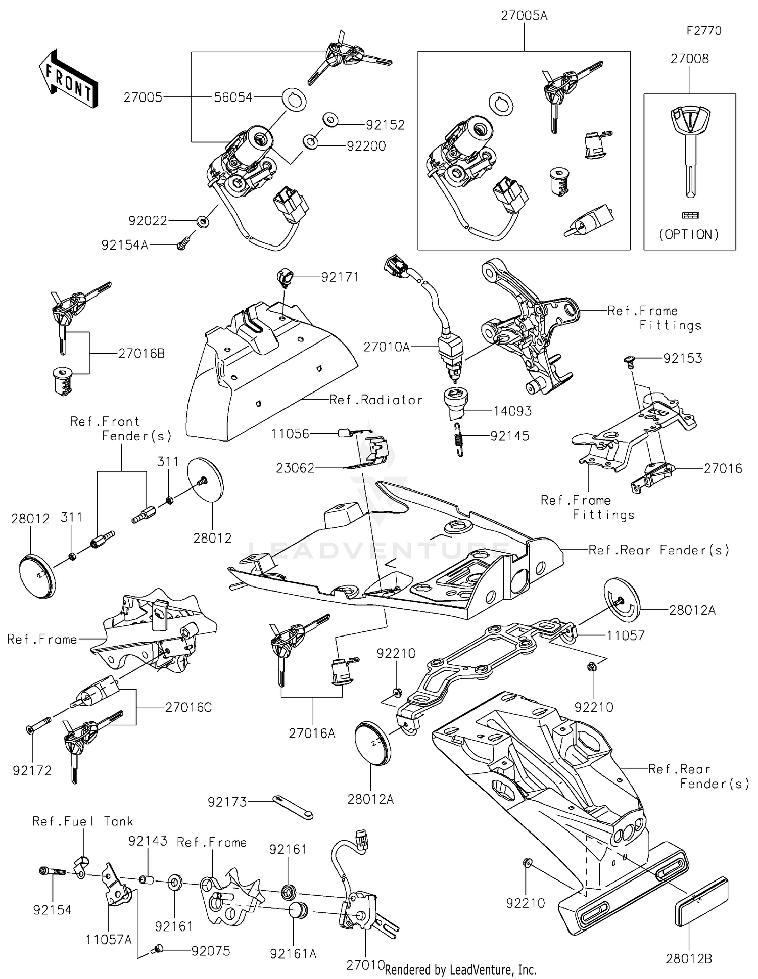 Ignition Switch/Locks/Reflectors