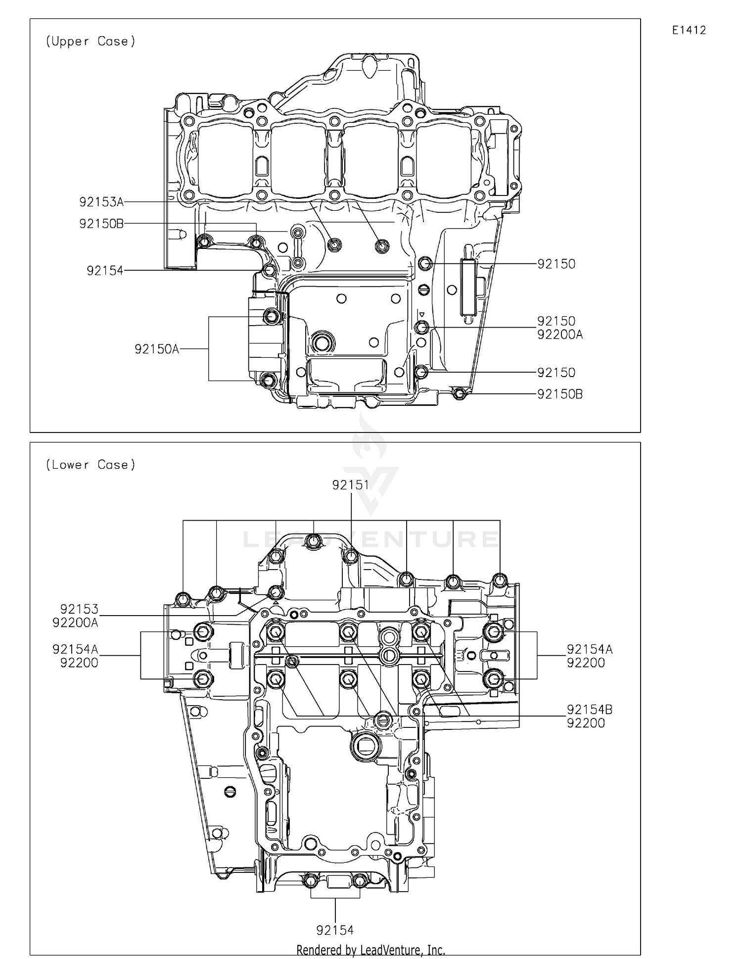 Crankcase Bolt Pattern