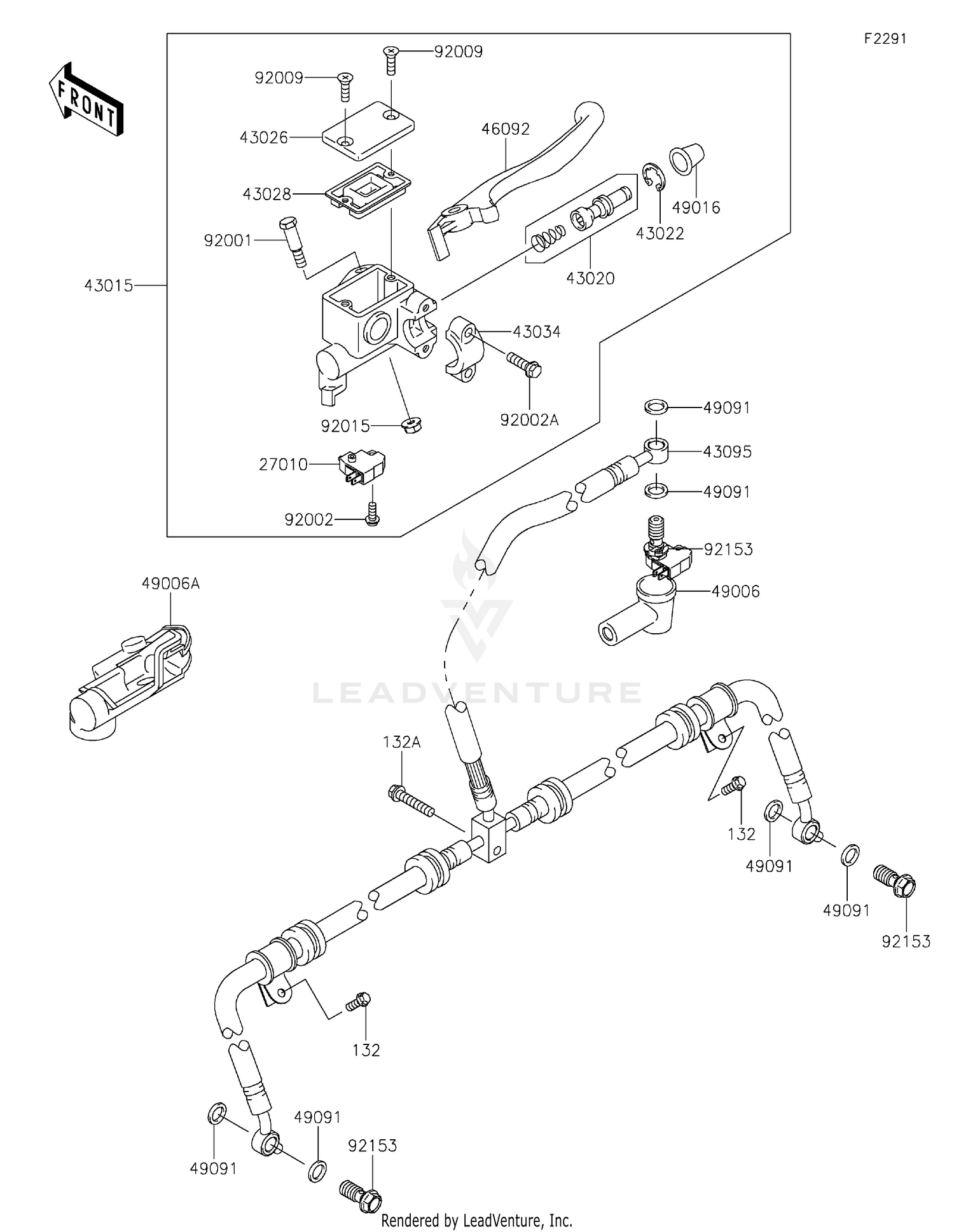 Front Master Cylinder