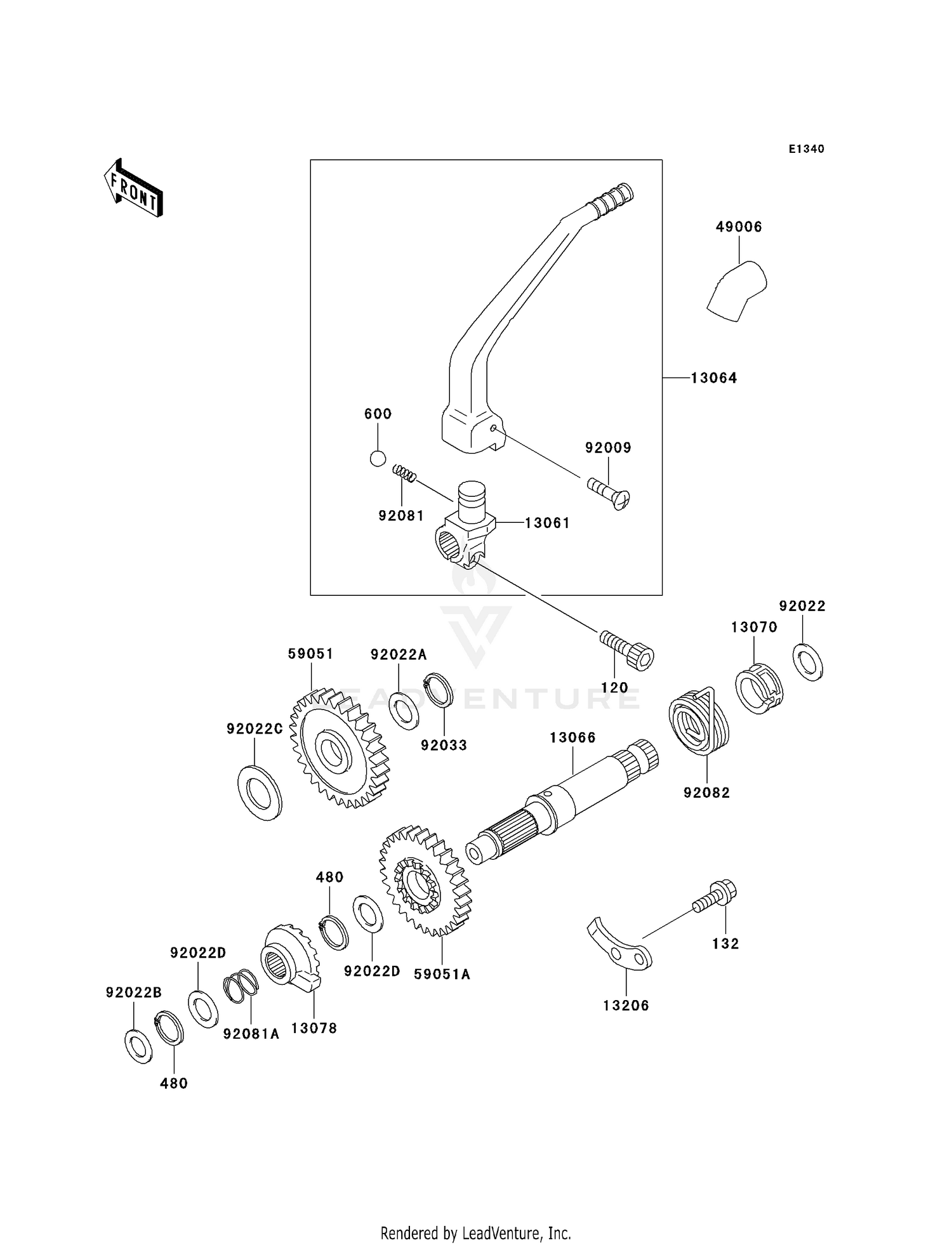 KICKSTARTER MECHANISM