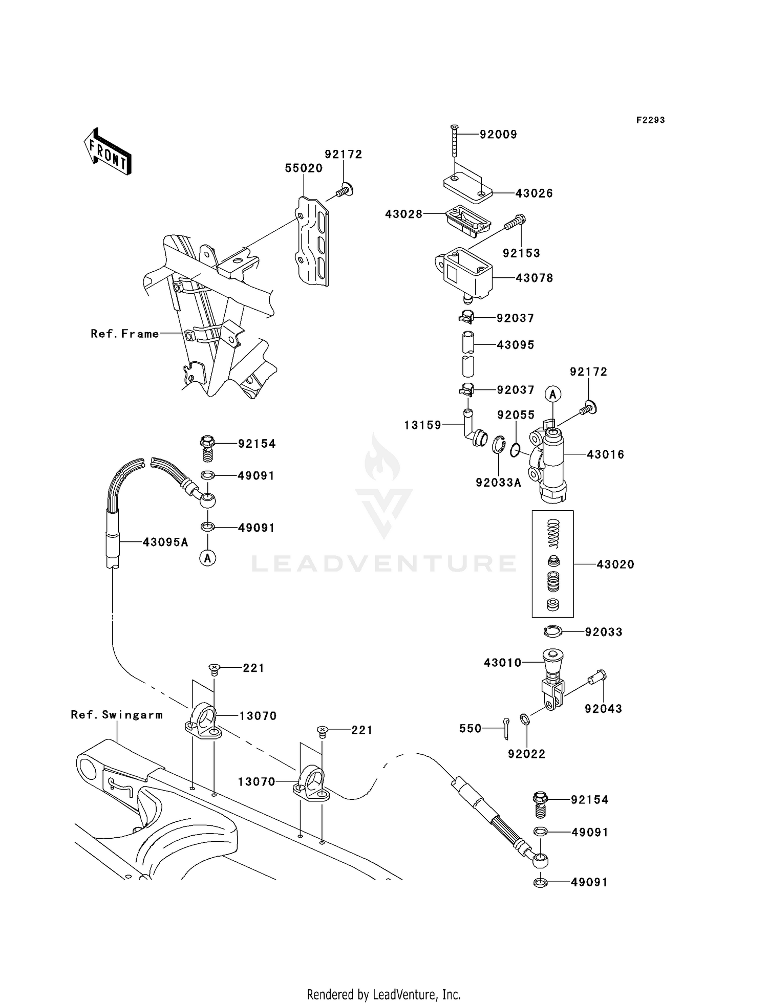 REAR MASTER CYLINDER