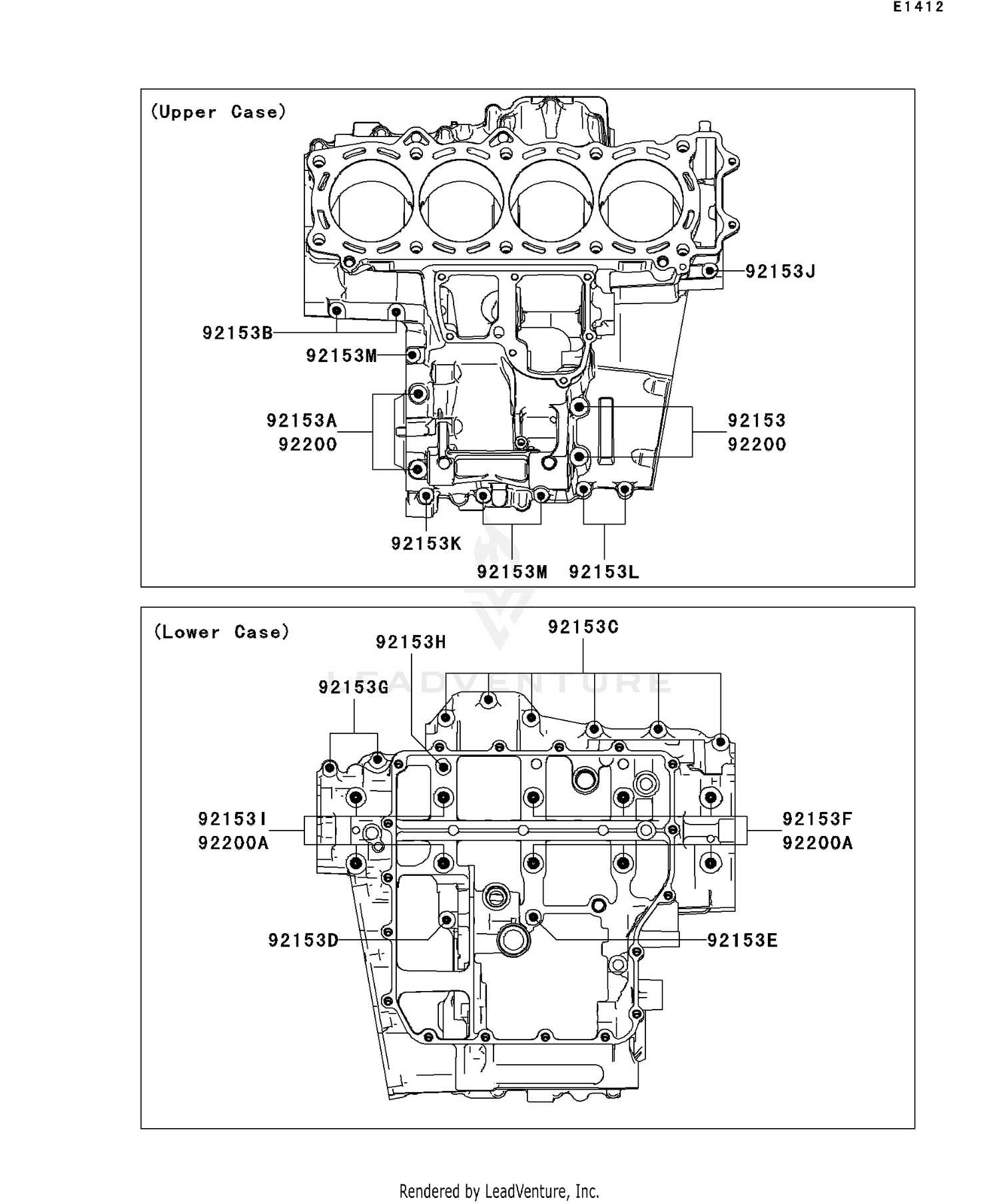 Crankcase Bolt Pattern