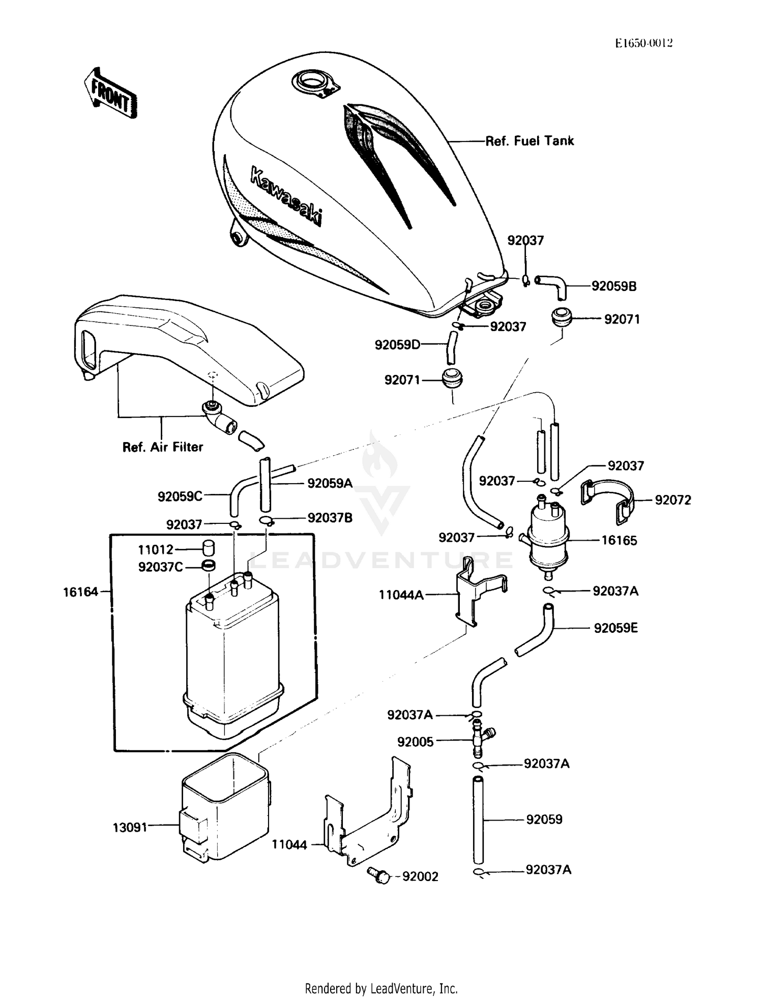 FUEL EVAPORATIVE SYSTEM
