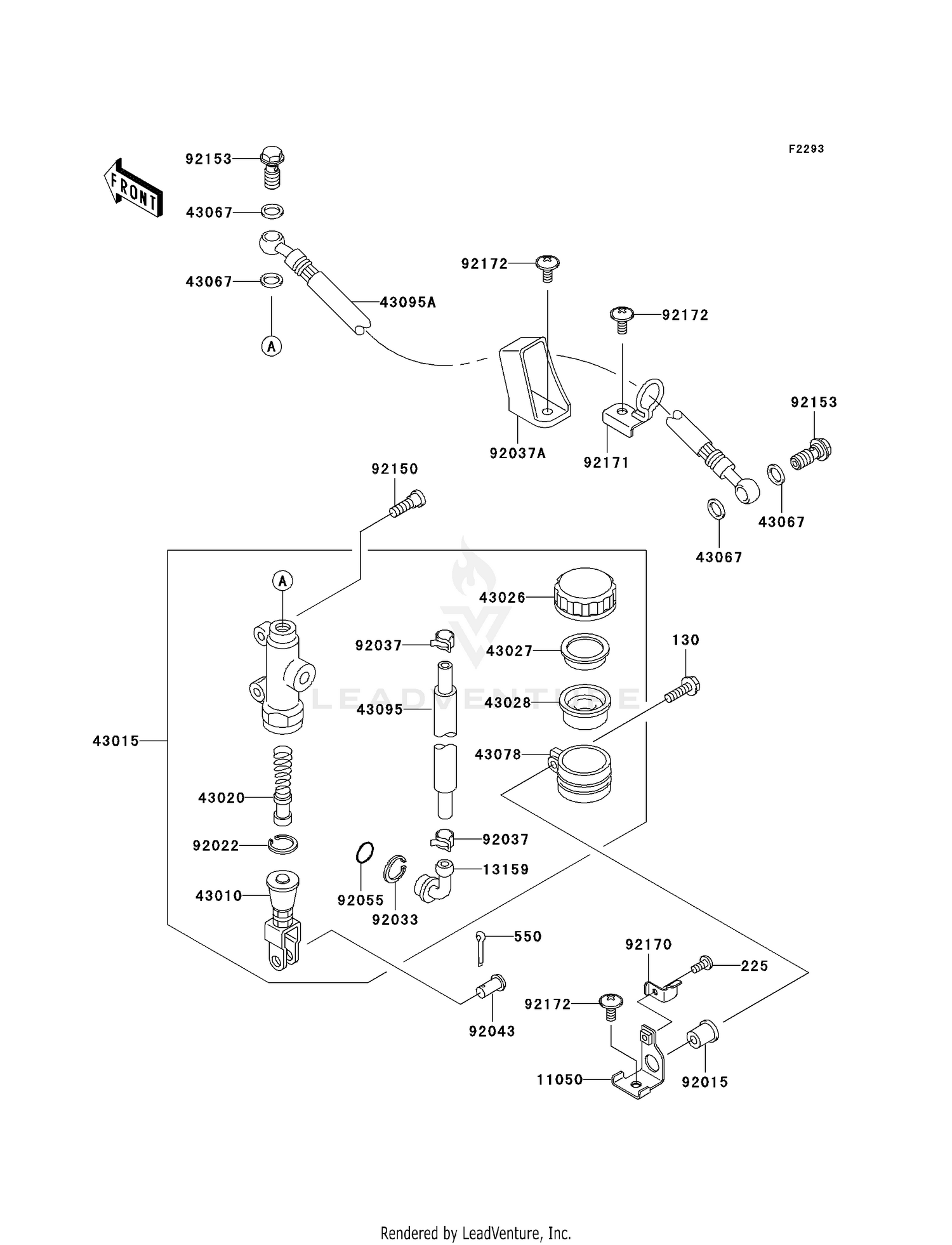 REAR MASTER CYLINDER