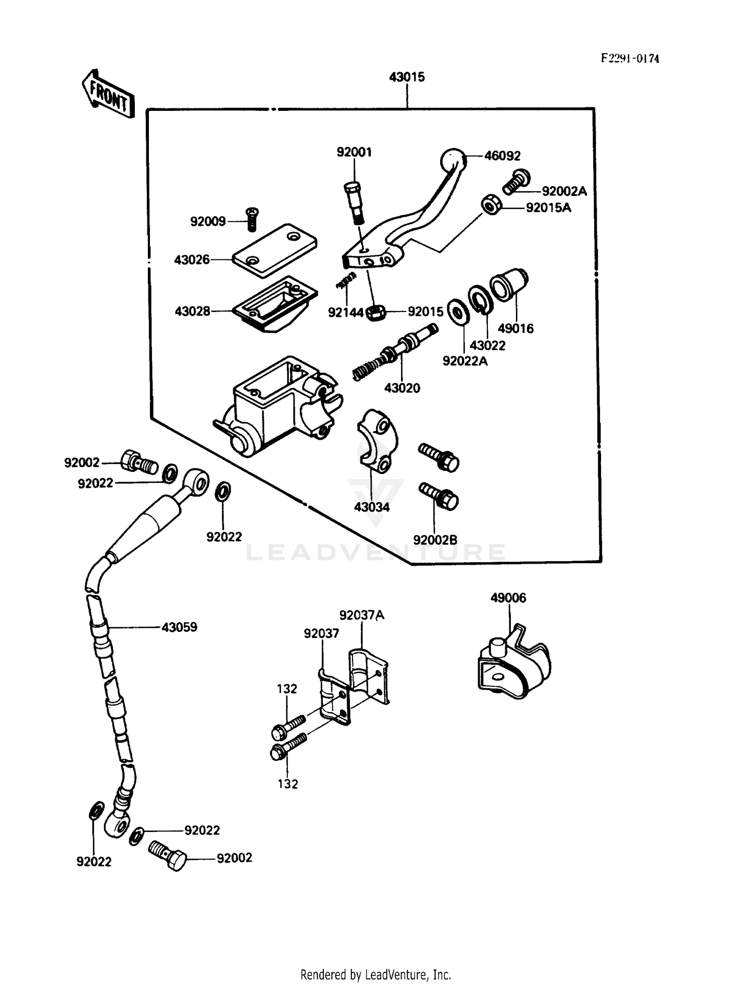 FRONT MASTER CYLINDER