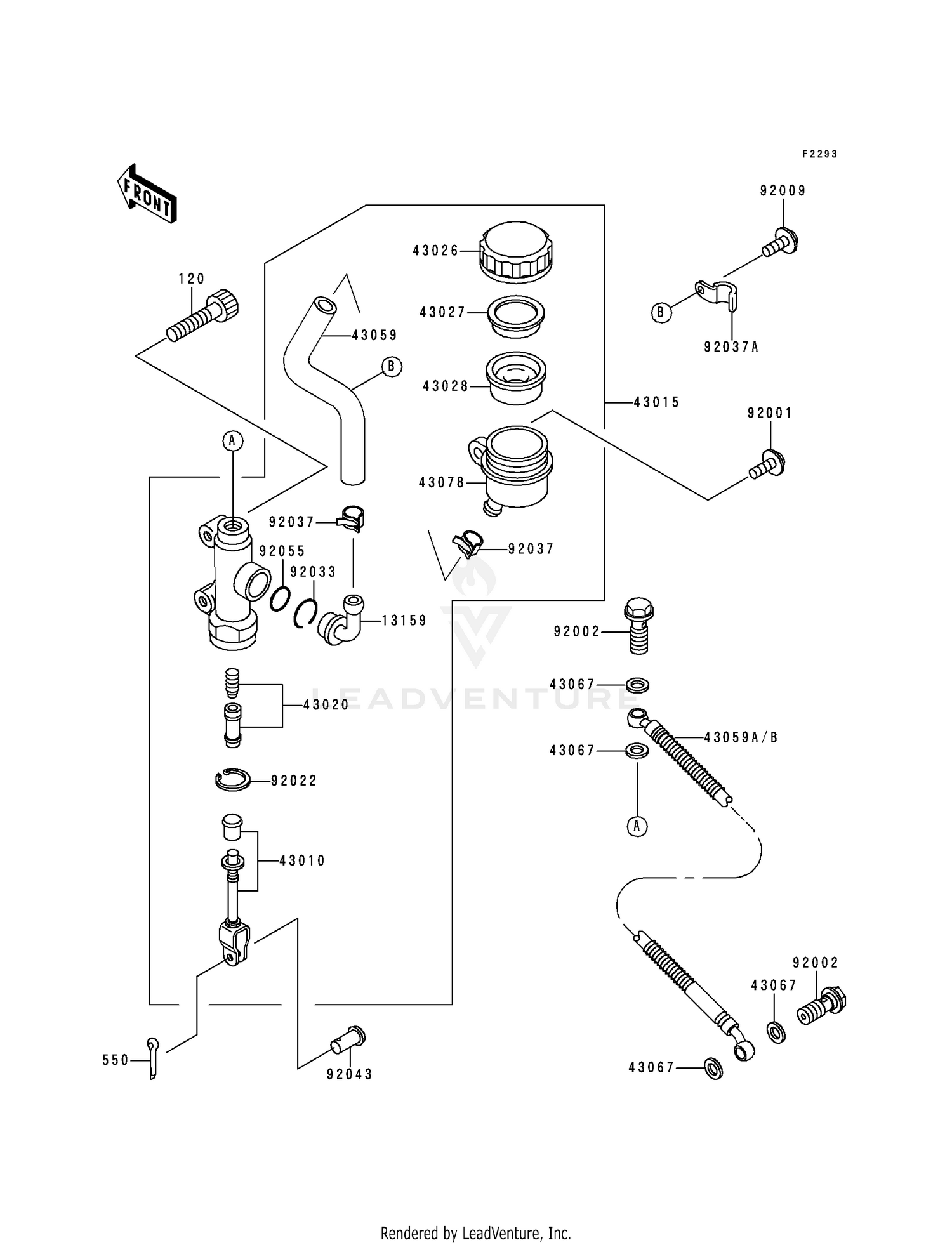 REAR MASTER CYLINDER