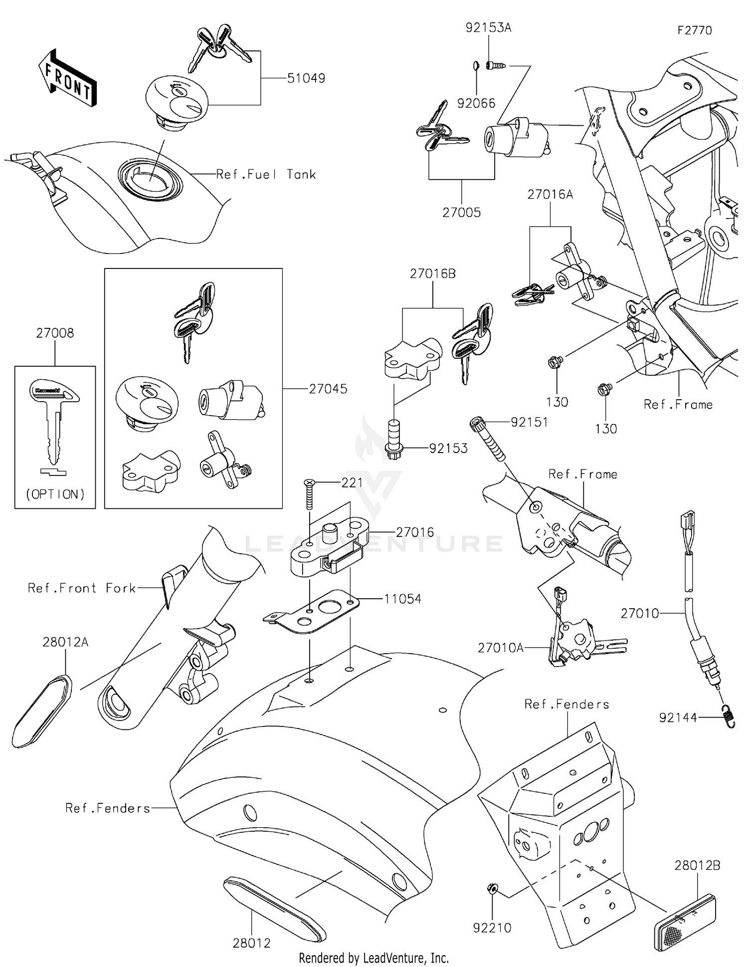 Ignition Switch/Locks/Reflectors 2