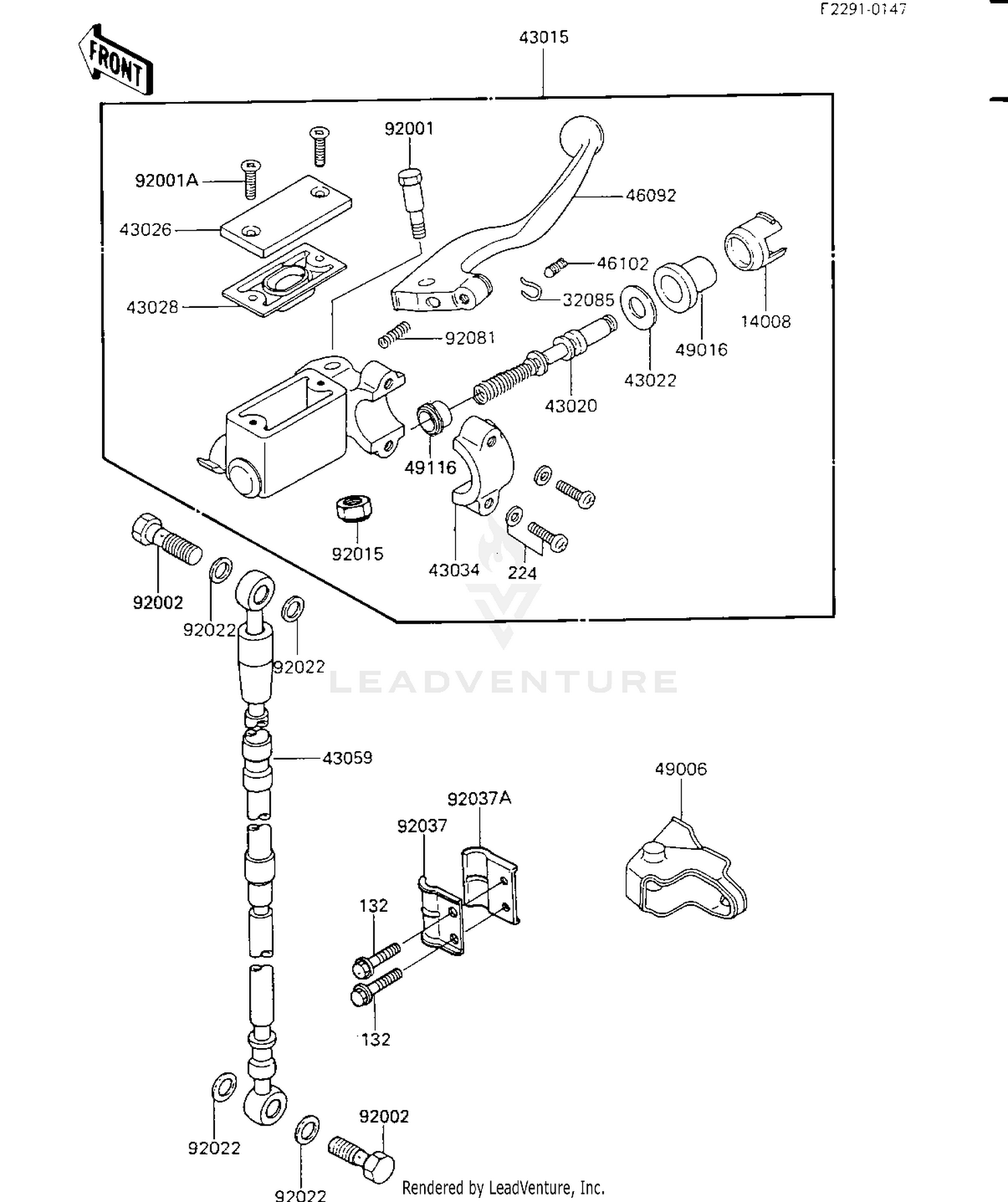 FRONT MASTER CYLINDER