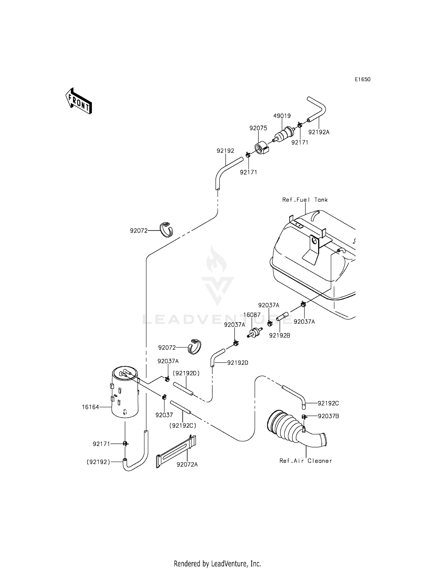 FUEL EVAPORATIVE SYSTEM