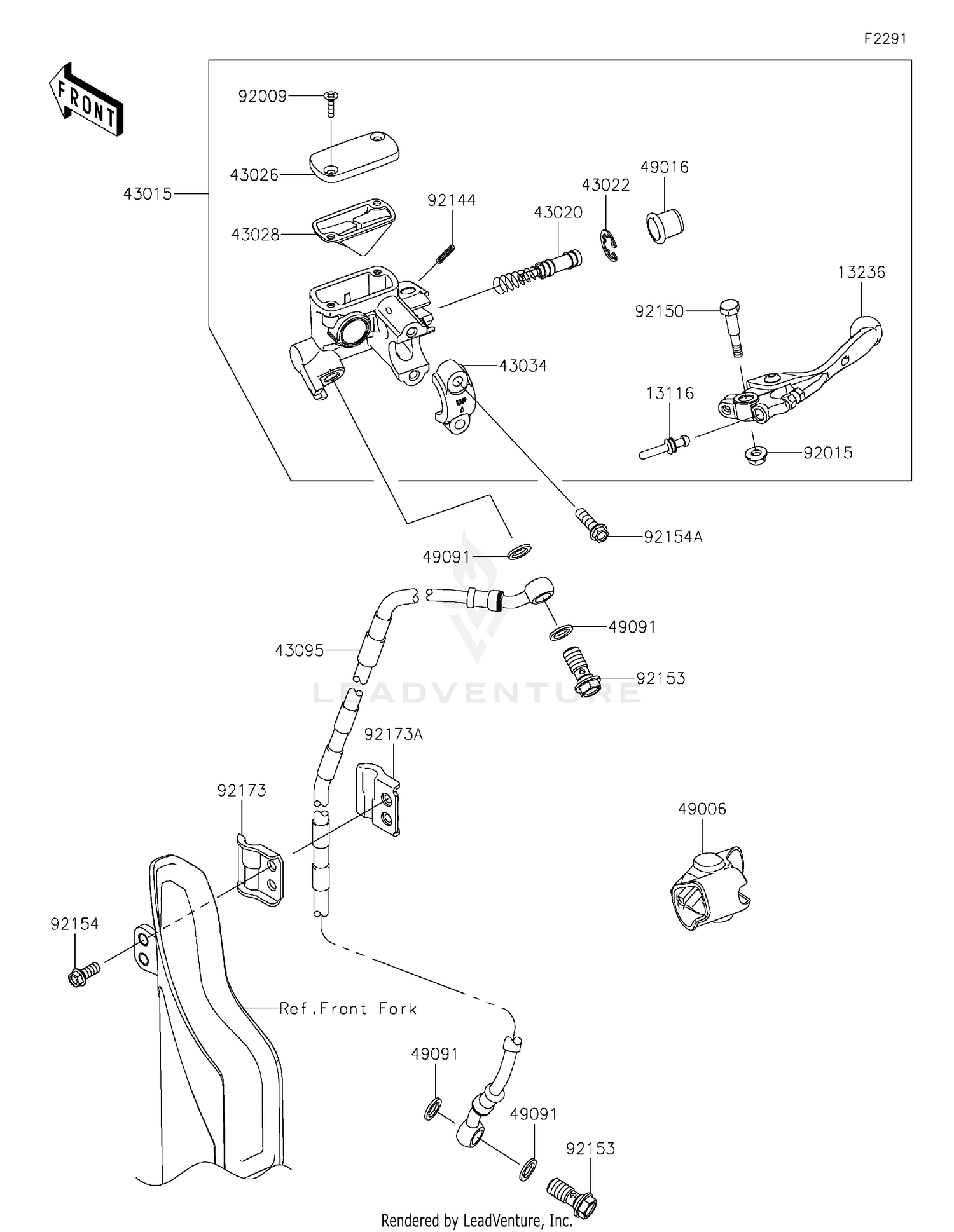 Front Master Cylinder