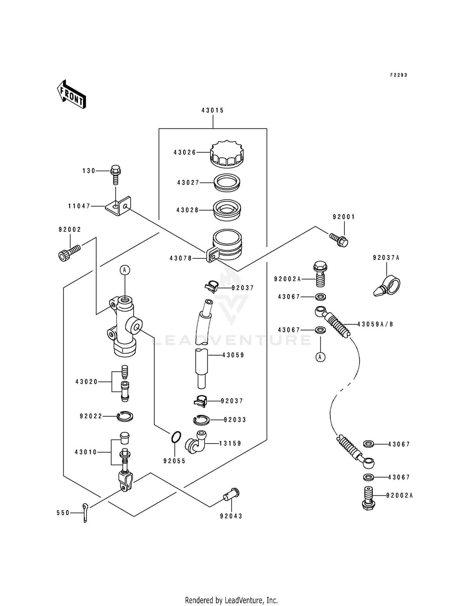 REAR MASTER CYLINDER