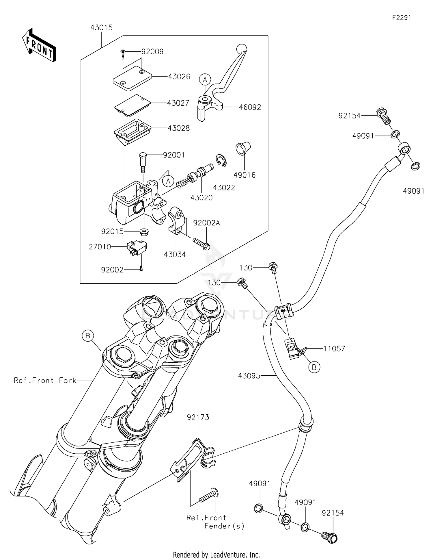 Front Master Cylinder