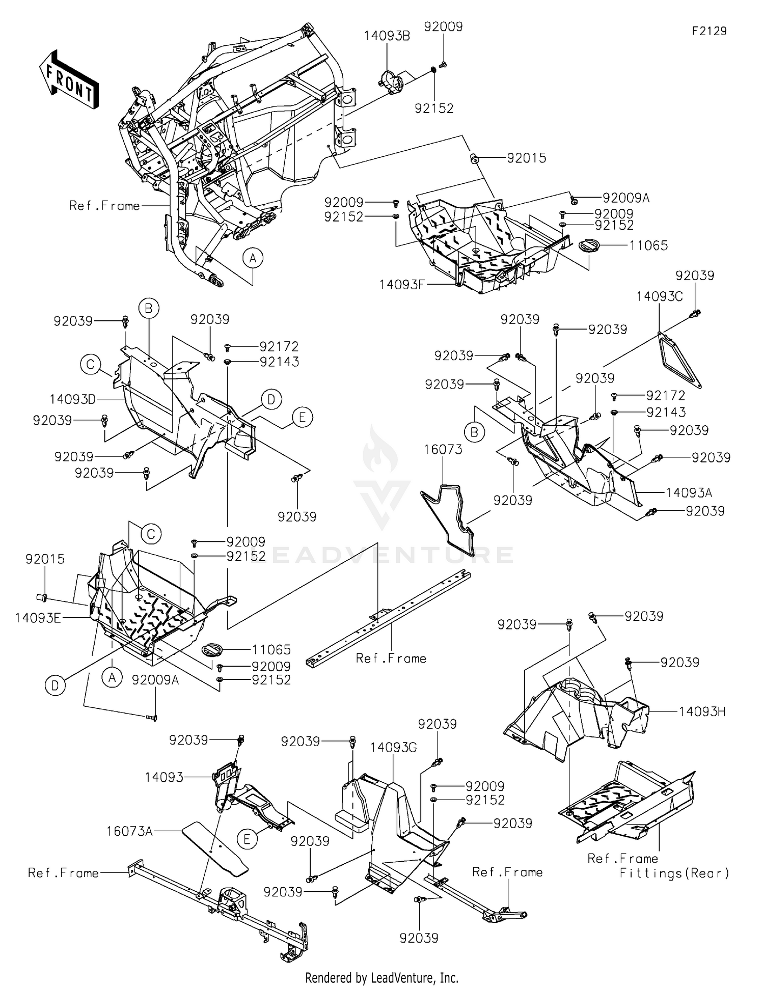 Frame Fittings(Front)