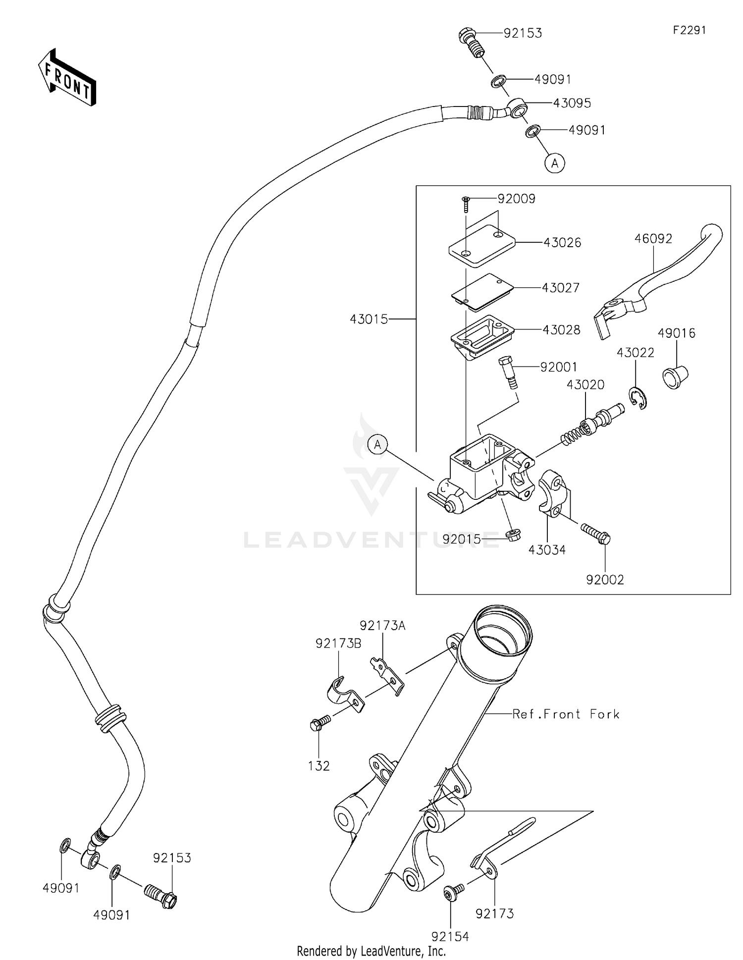 Front Master Cylinder