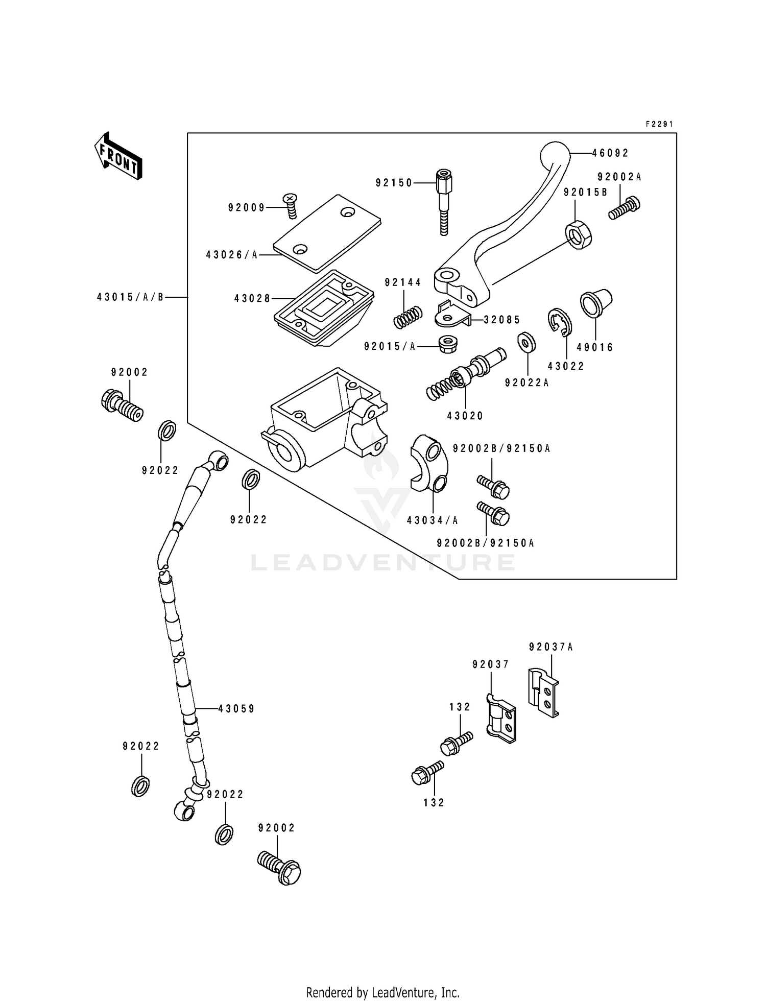 FRONT MASTER CYLINDER